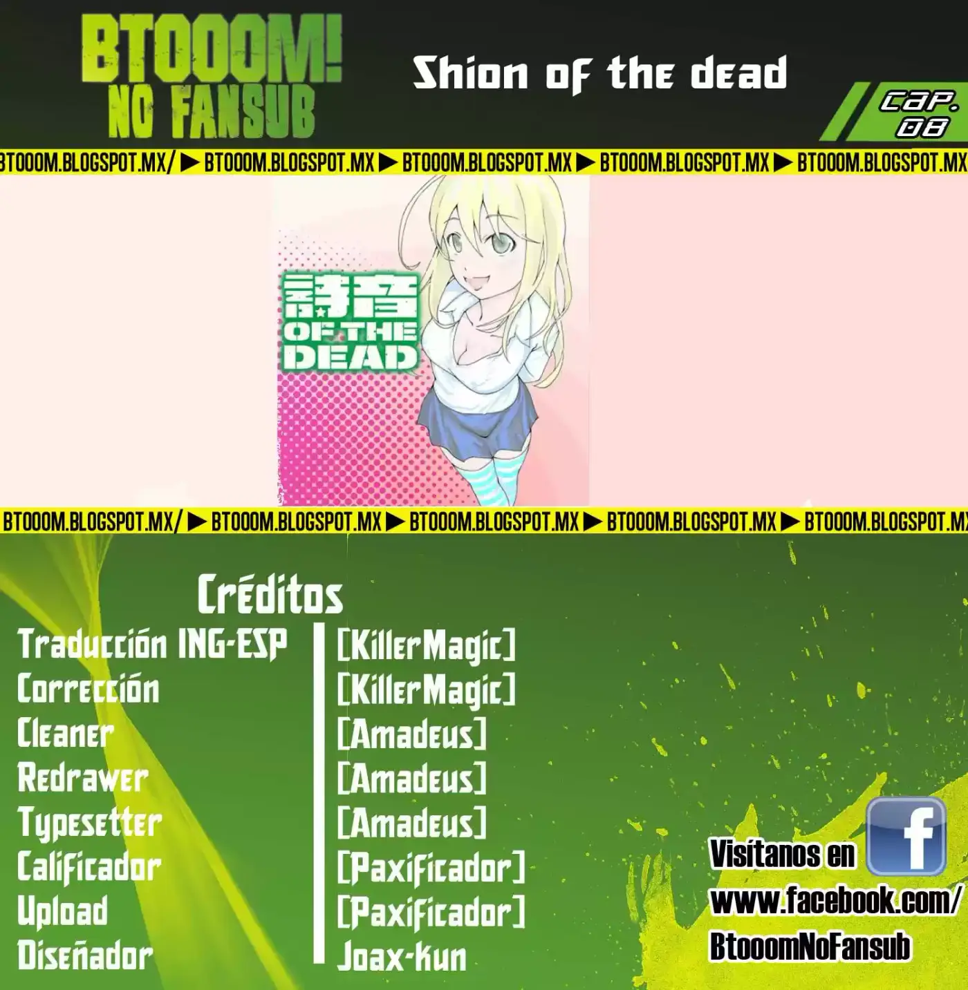 Shion Of The Dead - Capítulo 8 - Página 1 - LectorTMOo