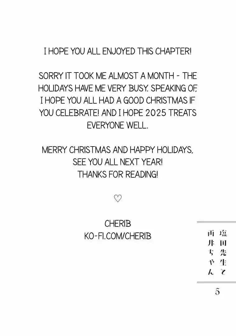 Shiota-sensei To Amai-chan - Capítulo 52.50 - Página 28 - LectorTMOo