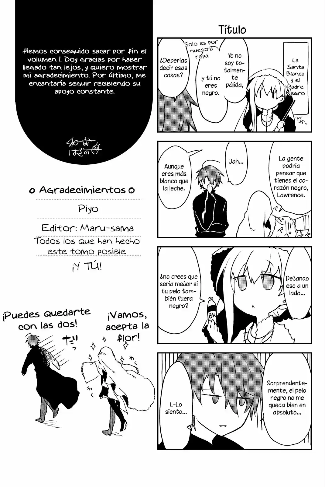 Shiro Seijo To Kuro Bokushi - Capítulo 7.50 - Página 9 - LectorTMOo