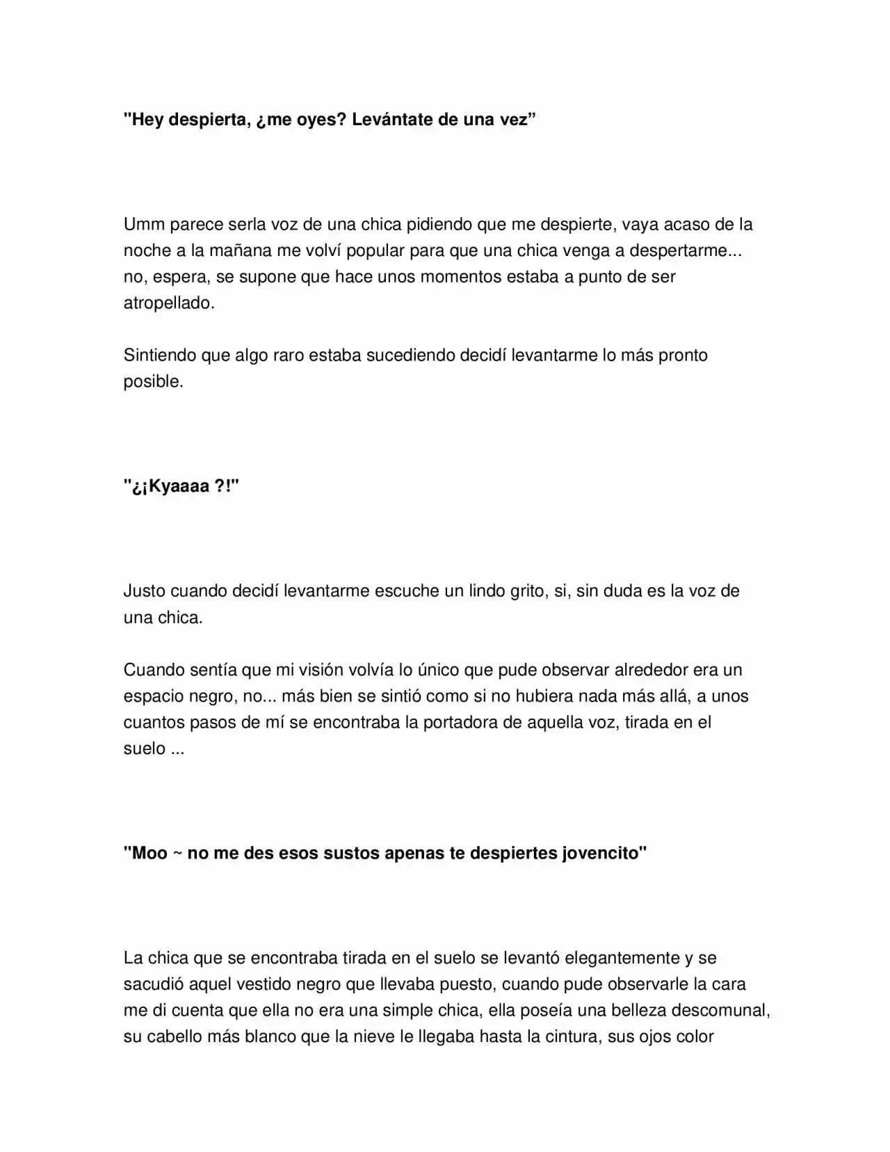 Shitai Mao Iwanaide (Novela) - Capítulo 1 - Página 1 - LectorTMOo