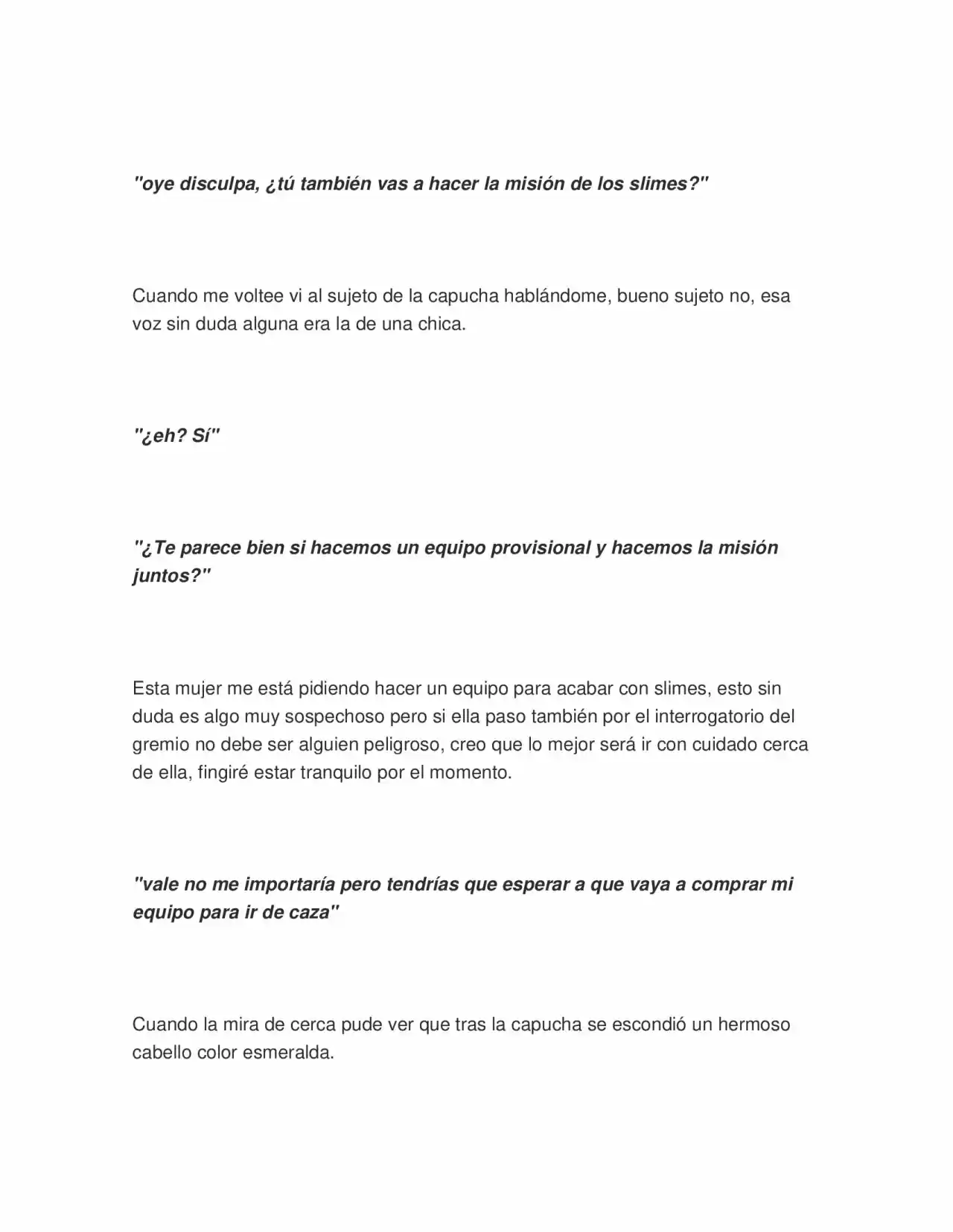 Shitai Mao Iwanaide (Novela) - Capítulo 2 - Página 8 - LectorTMOo