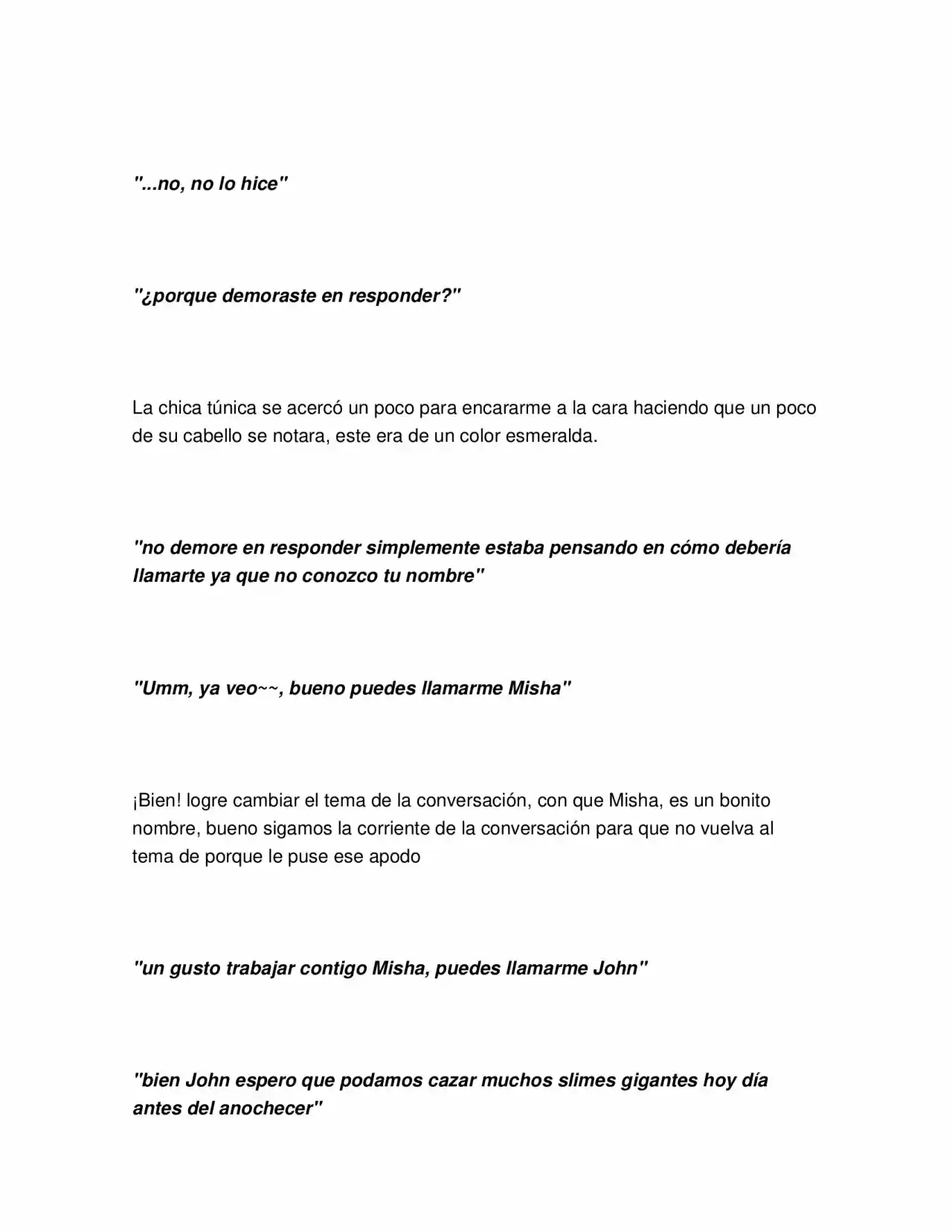 Shitai Mao Iwanaide (Novela) - Capítulo 3 - Página 2 - LectorTMOo