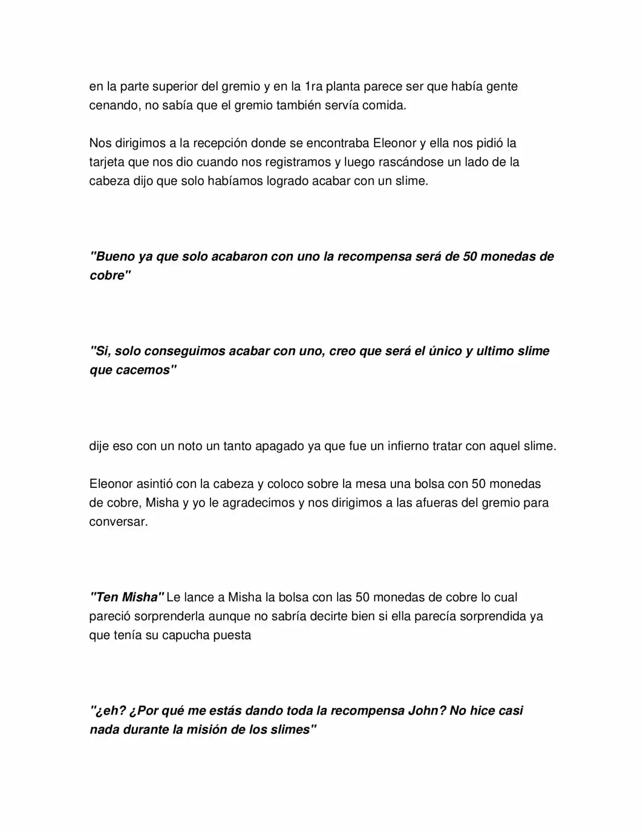 Shitai Mao Iwanaide (Novela) - Capítulo 3 - Página 10 - LectorTMOo