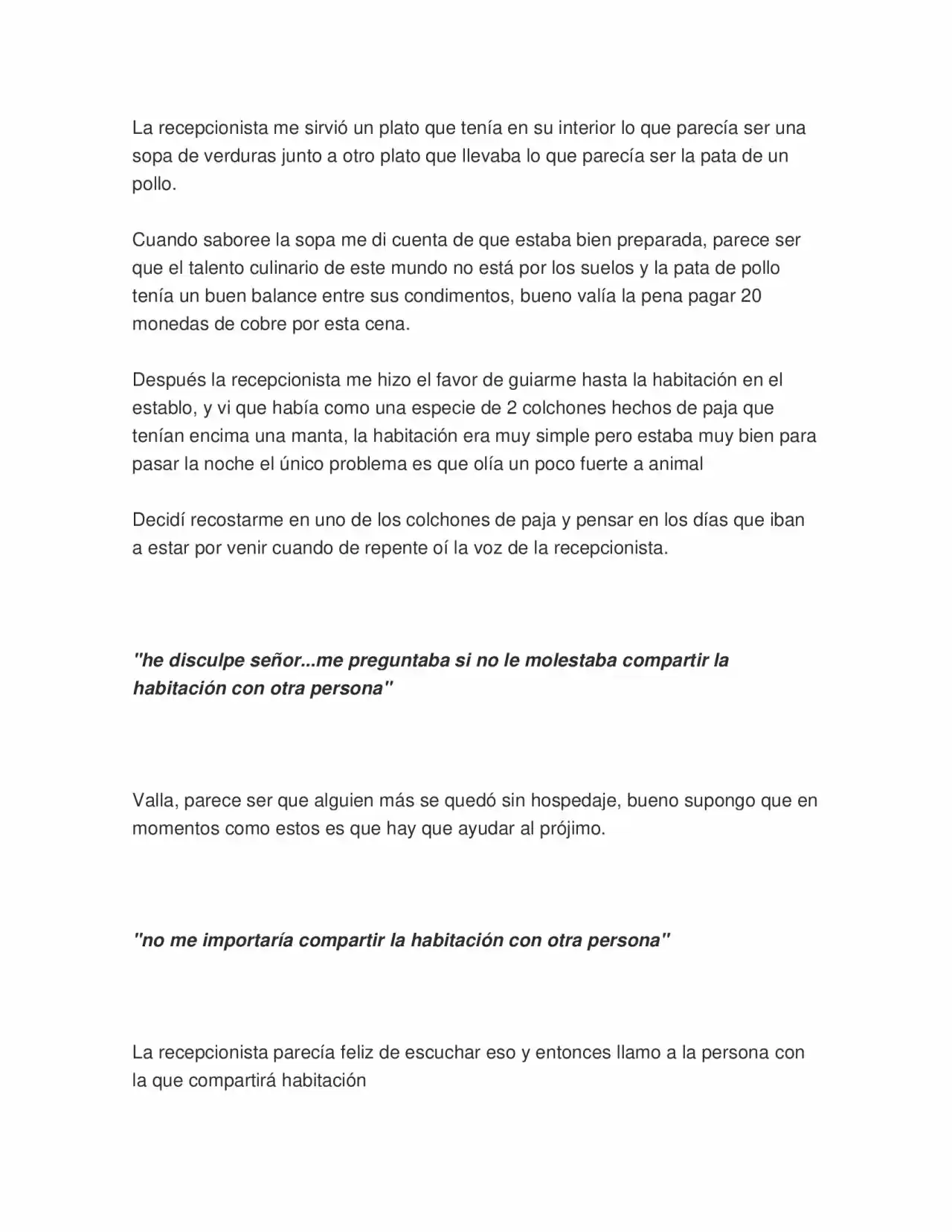 Shitai Mao Iwanaide (Novela) - Capítulo 4 - Página 2 - LectorTMOo