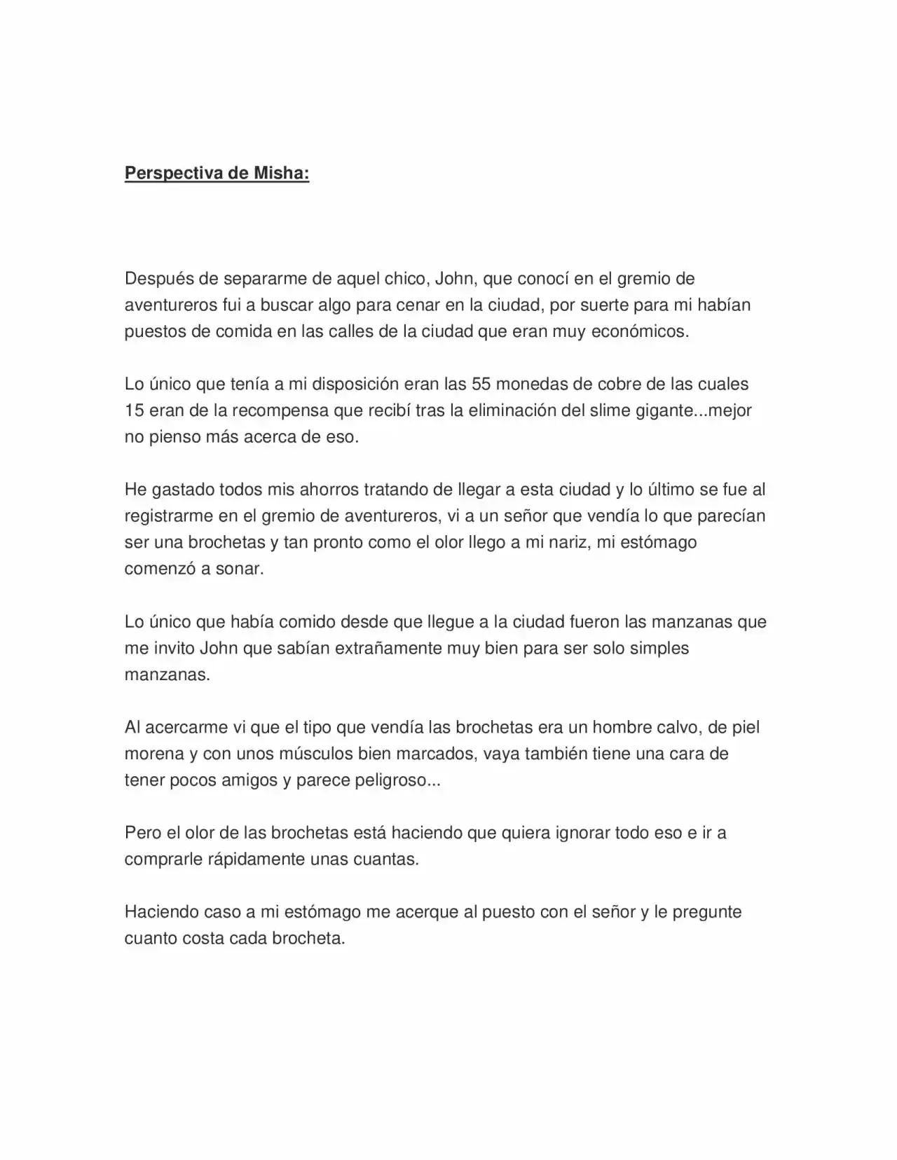 Shitai Mao Iwanaide (Novela) - Capítulo 4 - Página 7 - LectorTMOo
