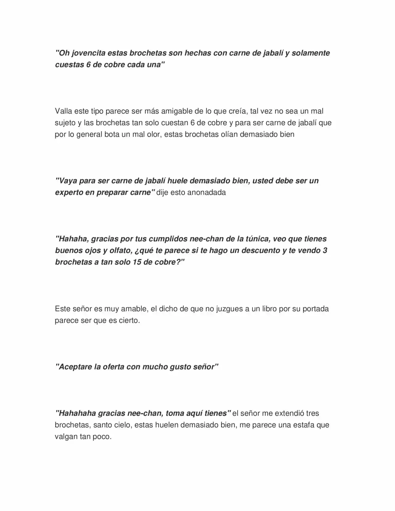 Shitai Mao Iwanaide (Novela) - Capítulo 4 - Página 8 - LectorTMOo
