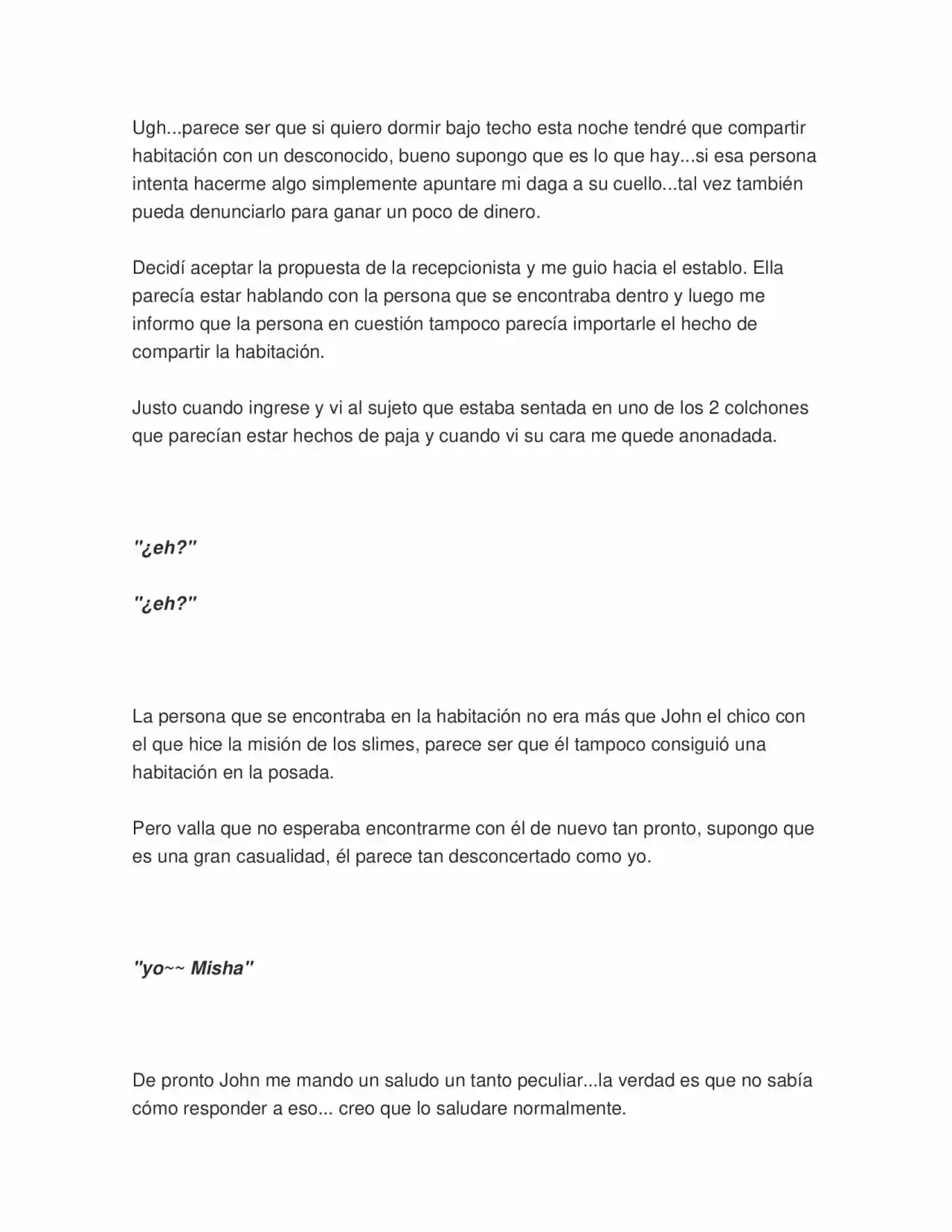Shitai Mao Iwanaide (Novela) - Capítulo 4 - Página 11 - LectorTMOo