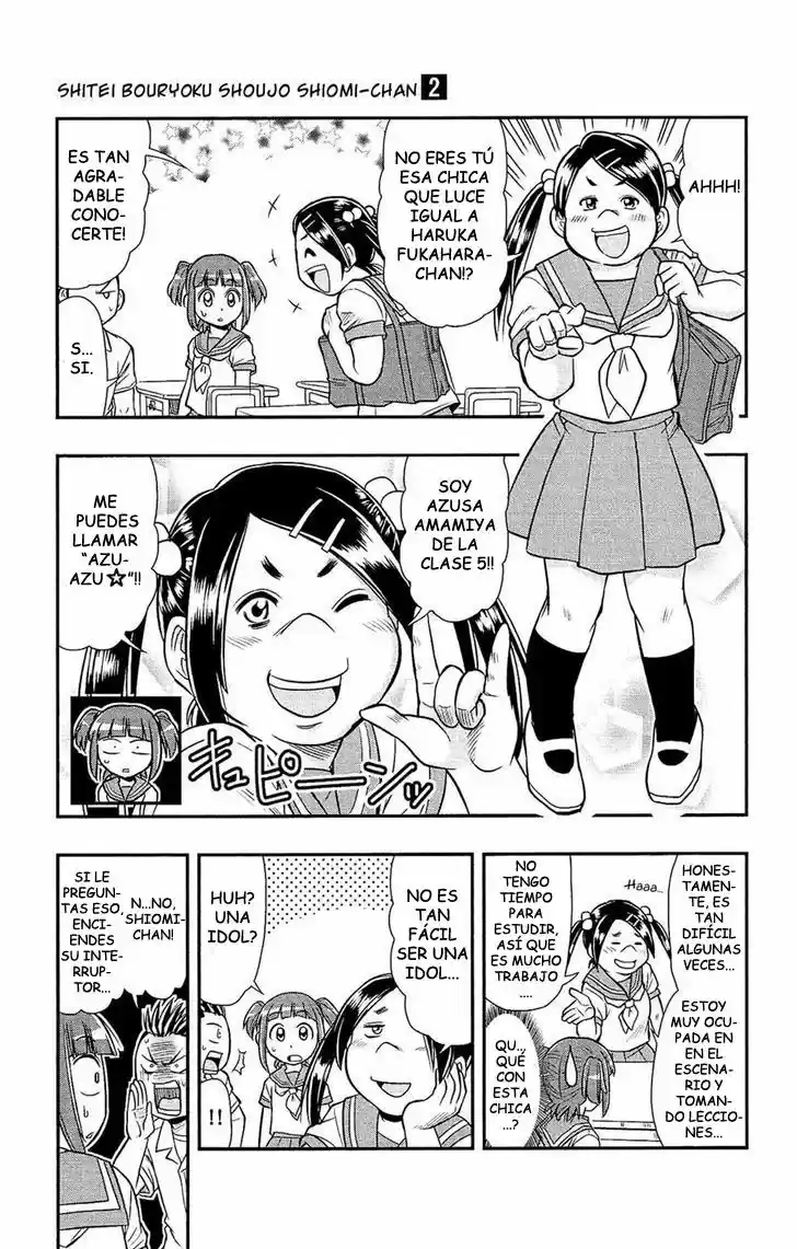 Shitei Bouryoku Shoujo Shiomi-chan - Capítulo 11 - Página 6 - LectorTMOo