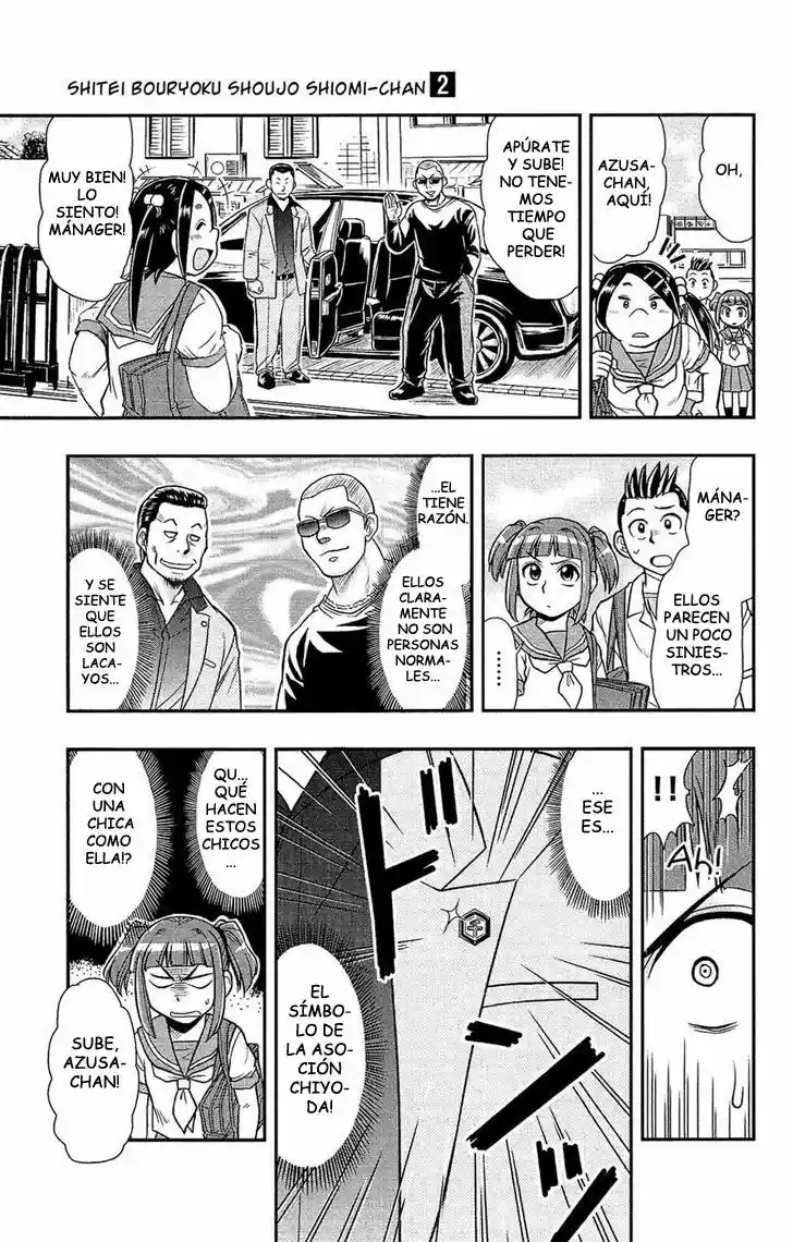 Shitei Bouryoku Shoujo Shiomi-chan - Capítulo 11 - Página 10 - LectorTMOo
