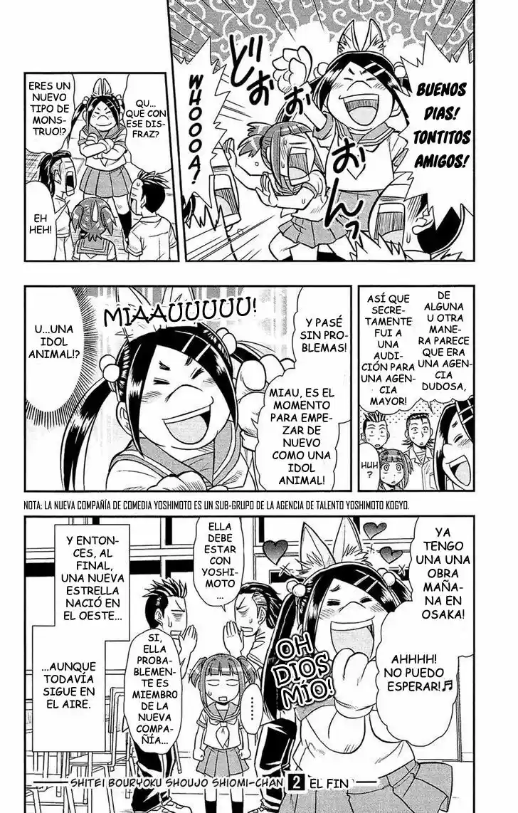 Shitei Bouryoku Shoujo Shiomi-chan - Capítulo 11 - Página 27 - LectorTMOo