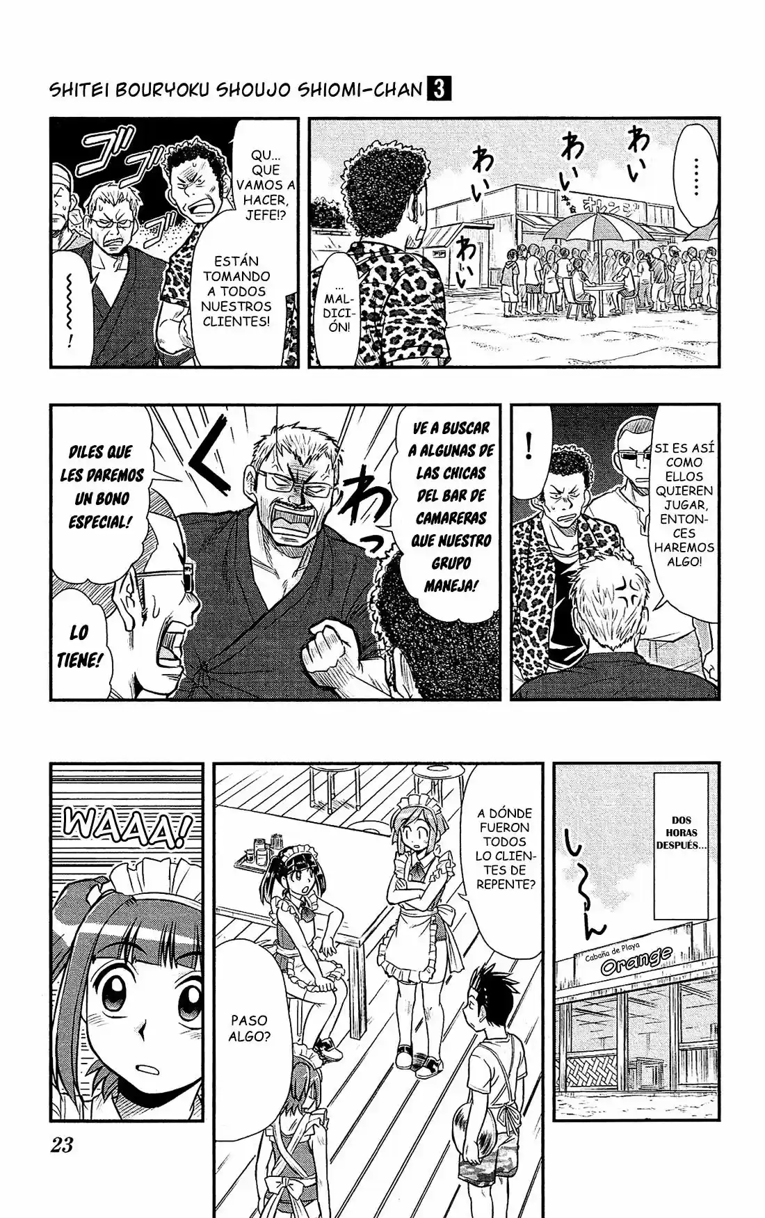 Shitei Bouryoku Shoujo Shiomi-chan - Capítulo 12 - Página 22 - LectorTMOo