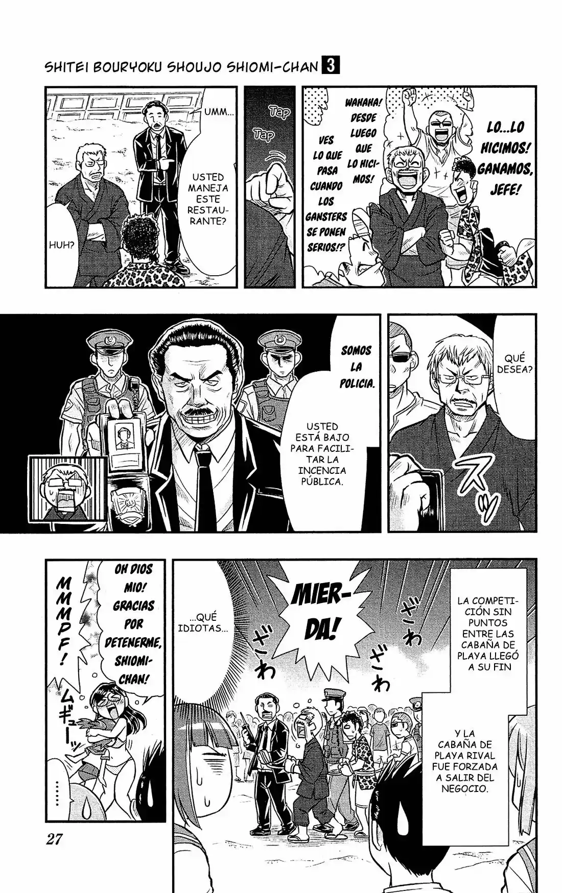 Shitei Bouryoku Shoujo Shiomi-chan - Capítulo 12 - Página 26 - LectorTMOo