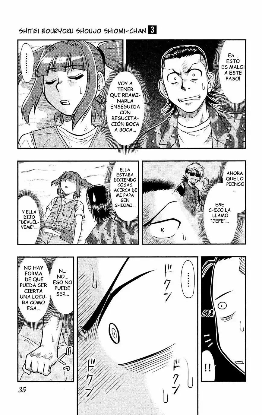 Shitei Bouryoku Shoujo Shiomi-chan - Capítulo 13 - Página 7 - LectorTMOo
