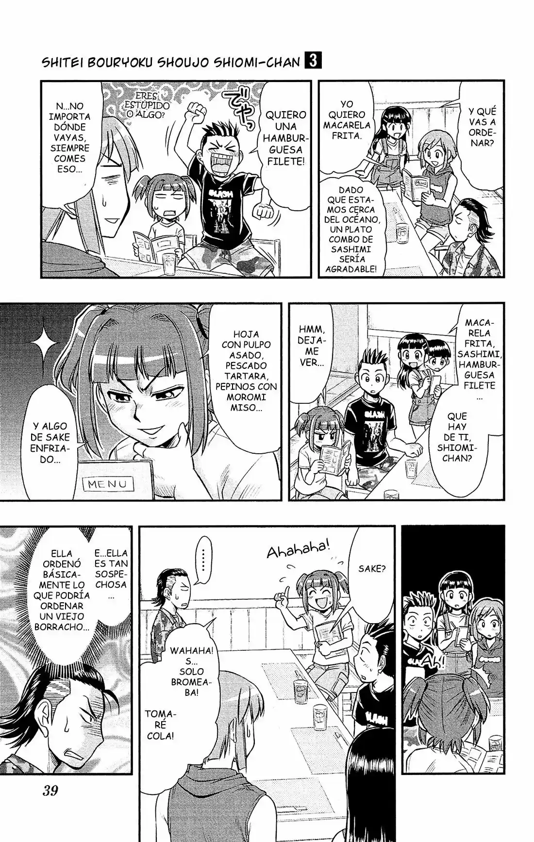 Shitei Bouryoku Shoujo Shiomi-chan - Capítulo 13 - Página 11 - LectorTMOo