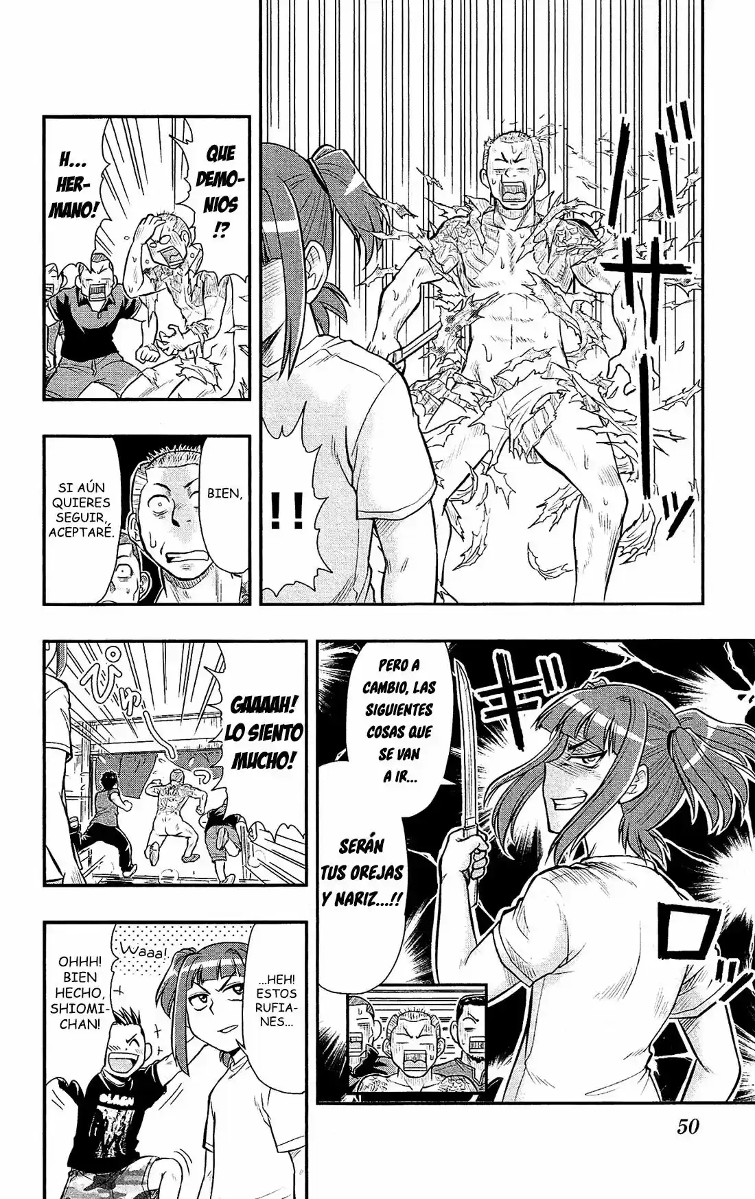 Shitei Bouryoku Shoujo Shiomi-chan - Capítulo 13 - Página 22 - LectorTMOo