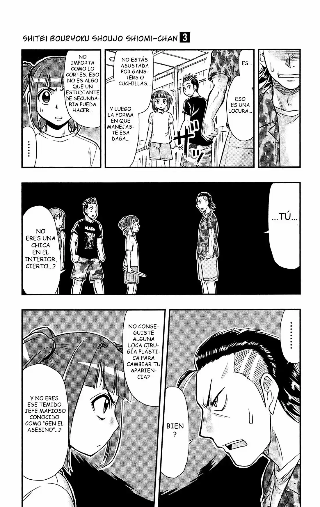 Shitei Bouryoku Shoujo Shiomi-chan - Capítulo 13 - Página 23 - LectorTMOo