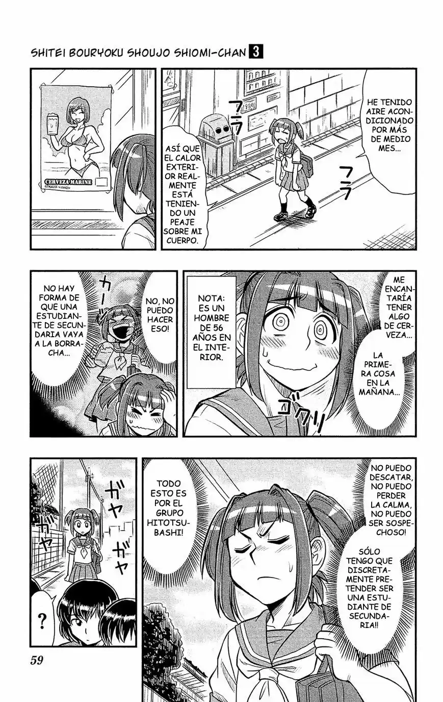 Shitei Bouryoku Shoujo Shiomi-chan - Capítulo 14 - Página 5 - LectorTMOo