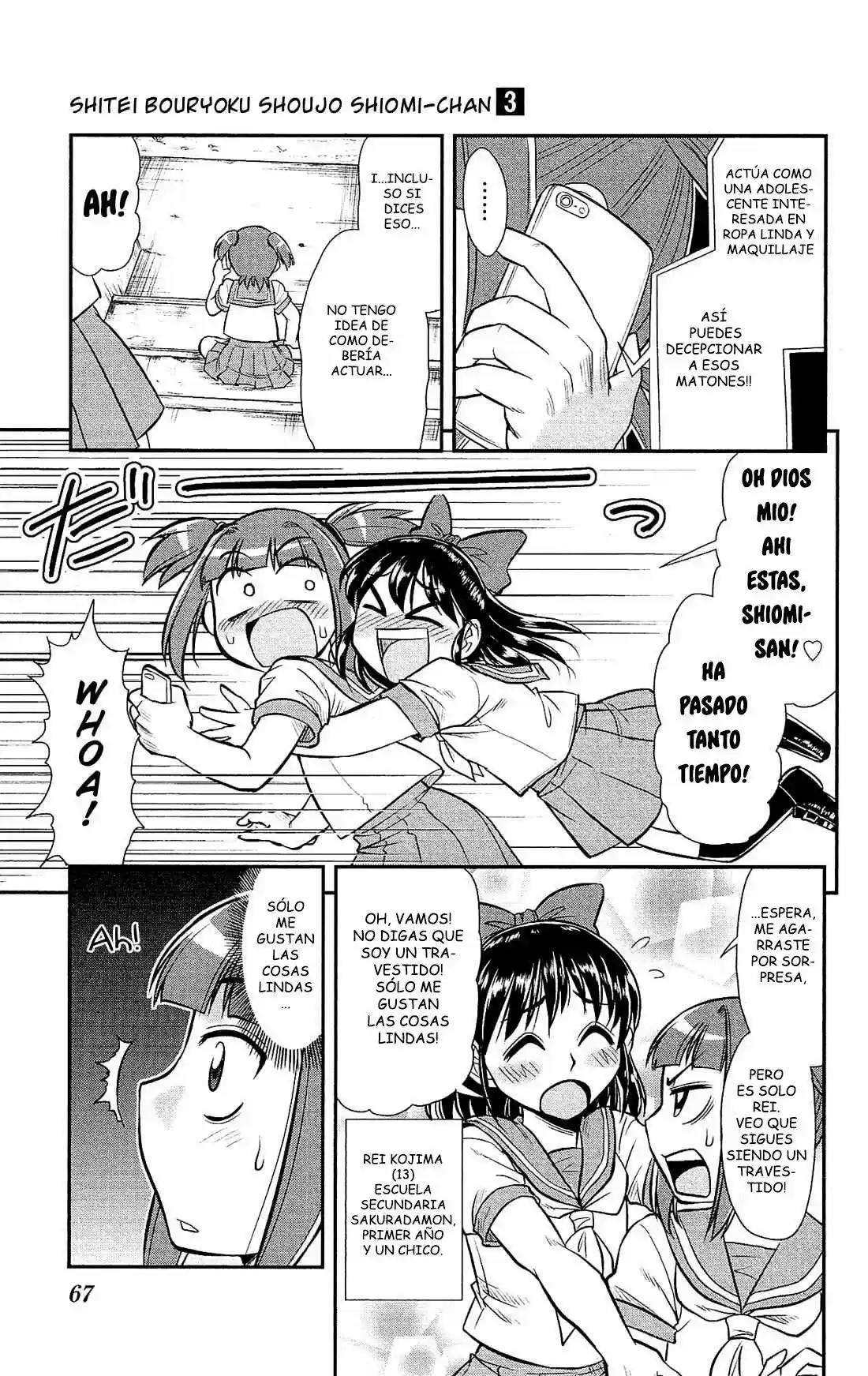 Shitei Bouryoku Shoujo Shiomi-chan - Capítulo 14 - Página 13 - LectorTMOo