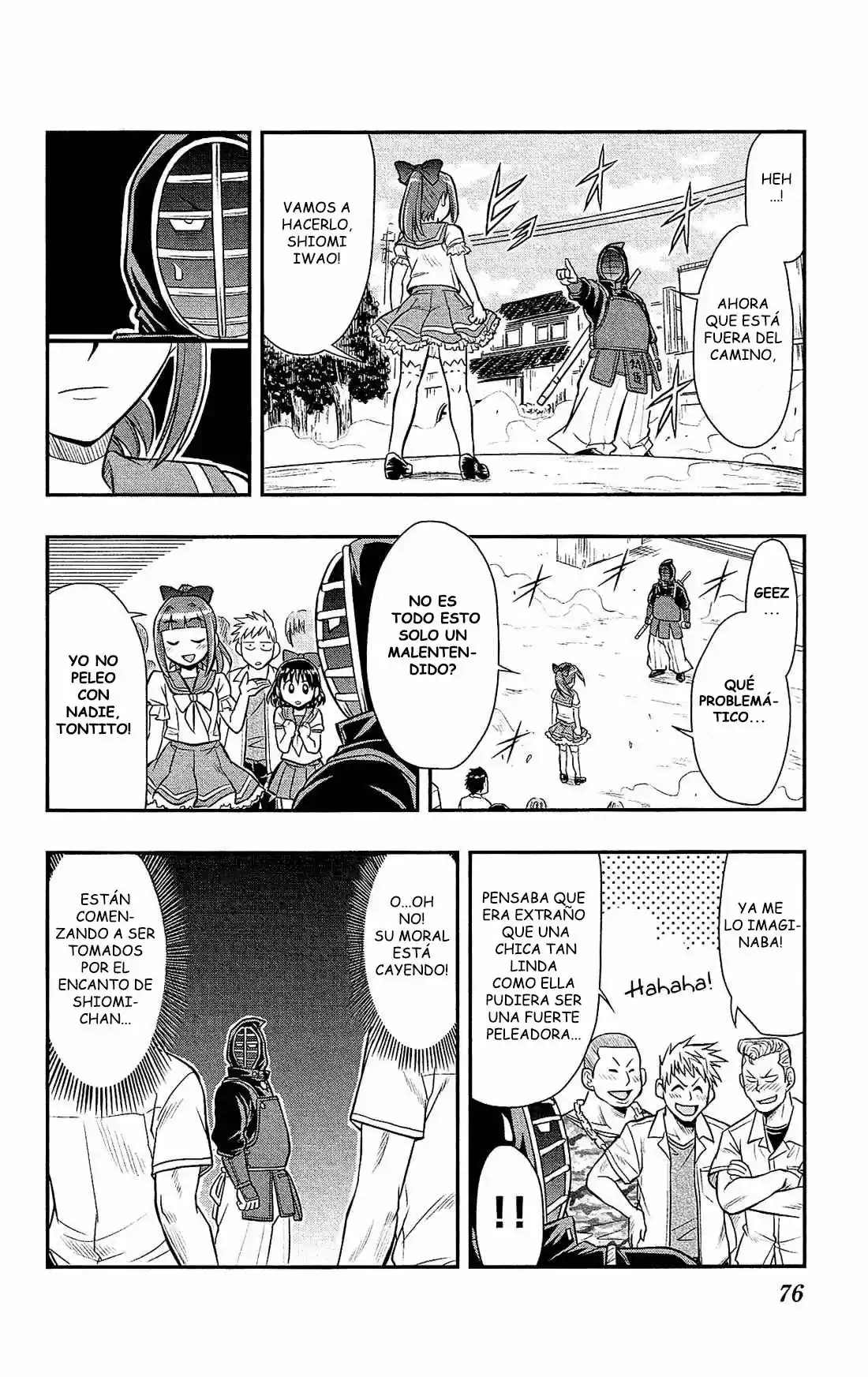 Shitei Bouryoku Shoujo Shiomi-chan - Capítulo 14 - Página 22 - LectorTMOo