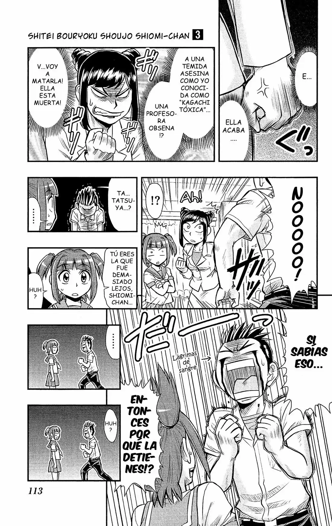 Shitei Bouryoku Shoujo Shiomi-chan - Capítulo 16 - Página 7 - LectorTMOo