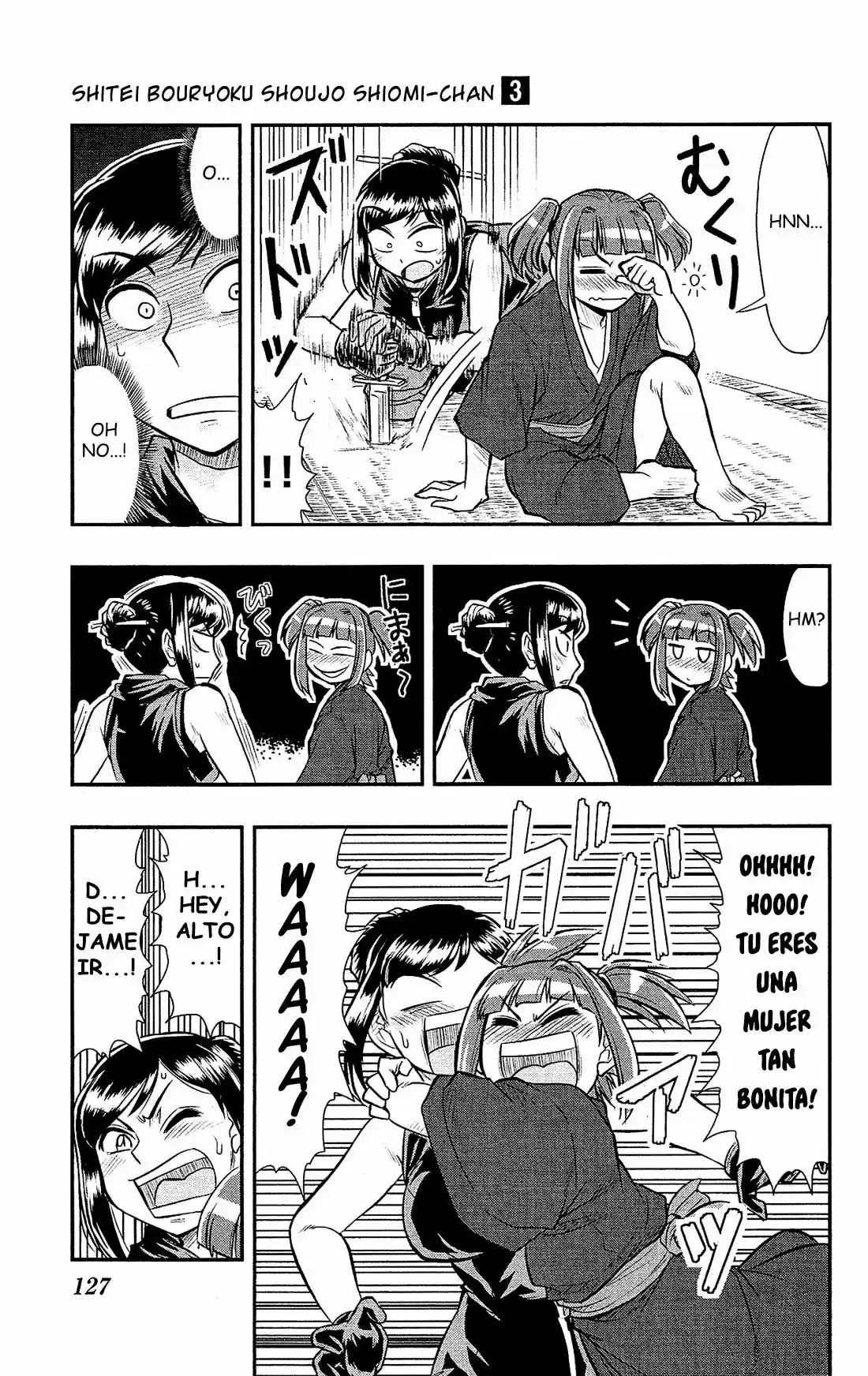 Shitei Bouryoku Shoujo Shiomi-chan - Capítulo 16 - Página 21 - LectorTMOo