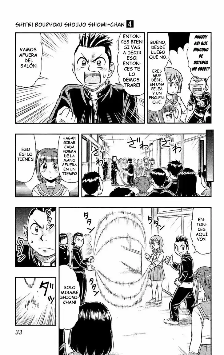Shitei Bouryoku Shoujo Shiomi-chan - Capítulo 19 - Página 7 - LectorTMOo