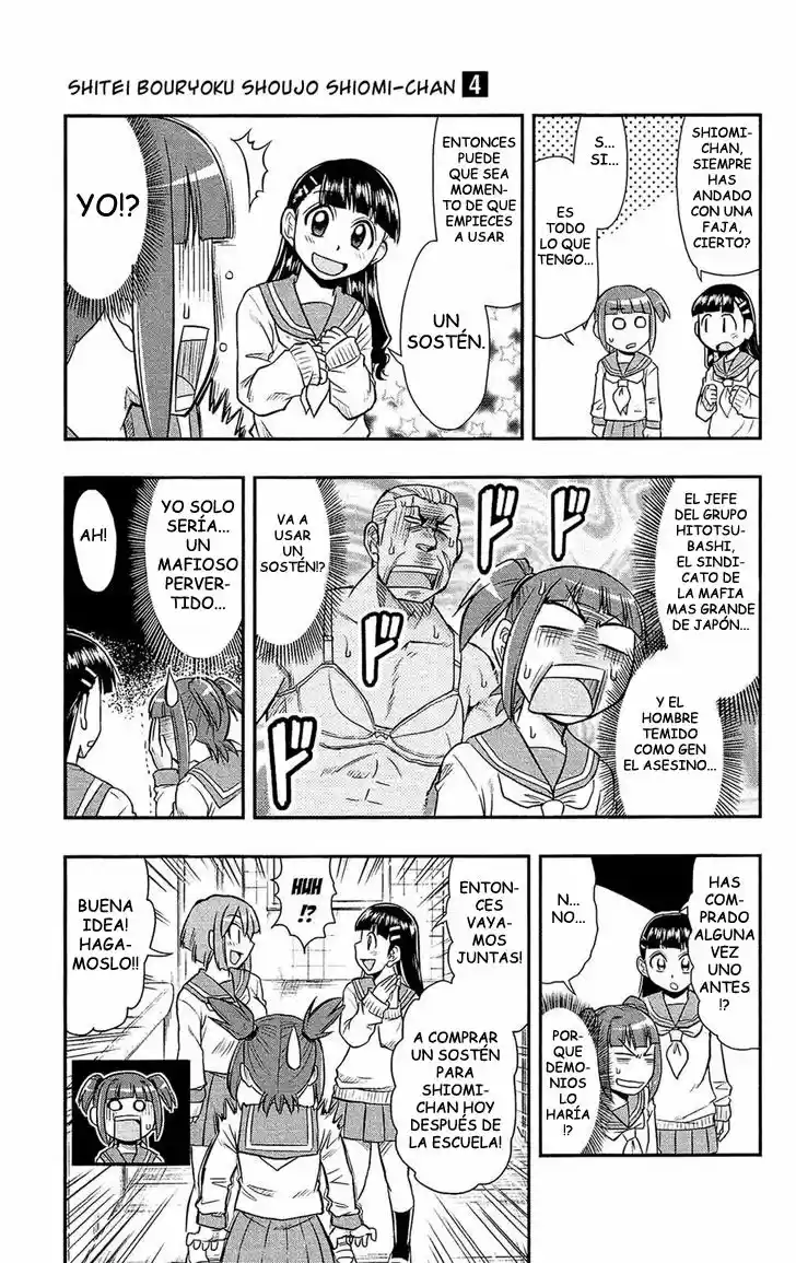 Shitei Bouryoku Shoujo Shiomi-chan - Capítulo 19 - Página 11 - LectorTMOo