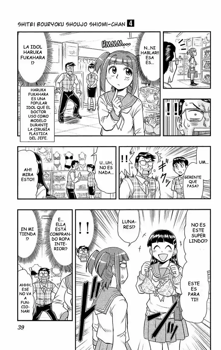 Shitei Bouryoku Shoujo Shiomi-chan - Capítulo 19 - Página 13 - LectorTMOo