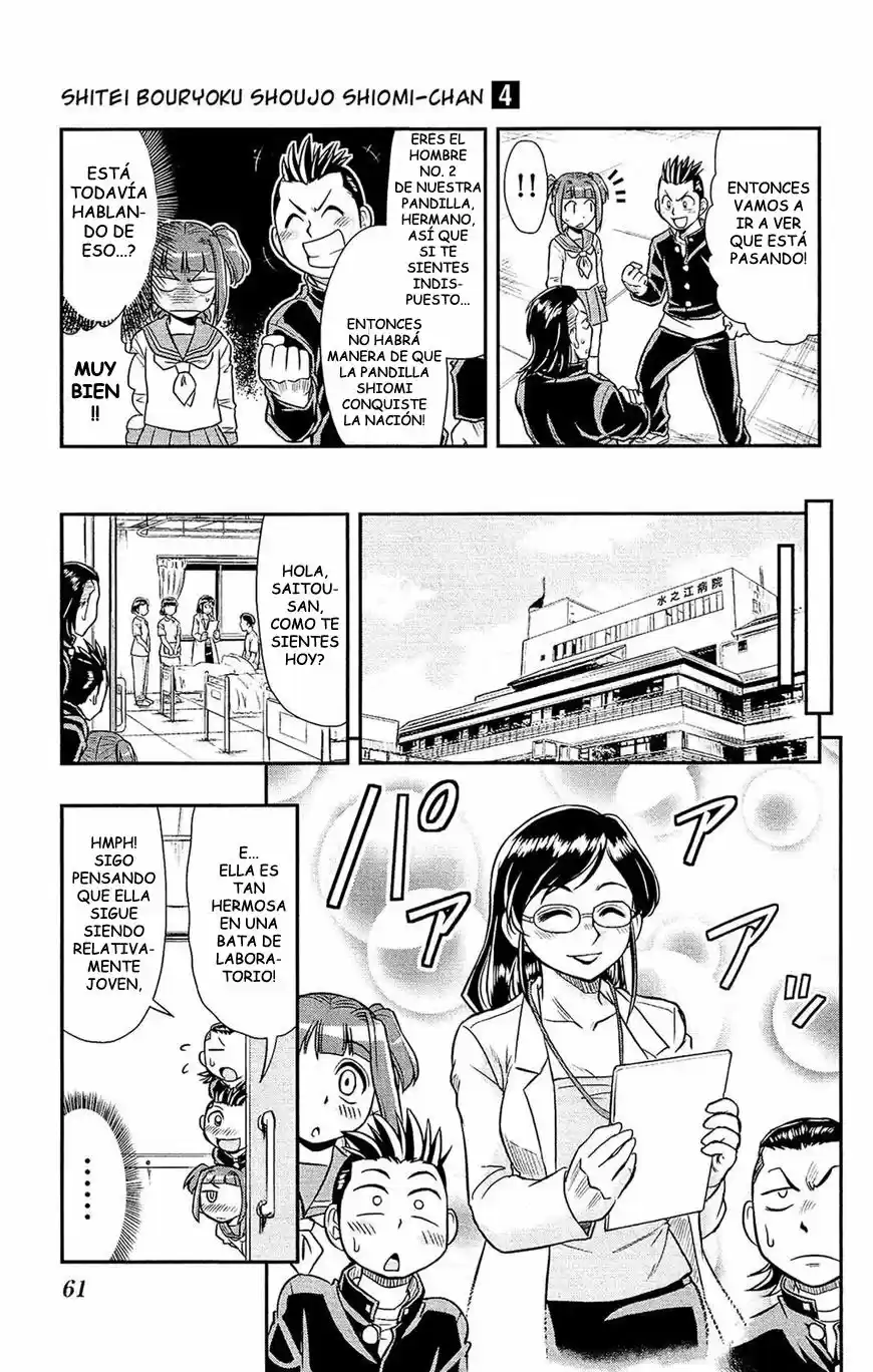 Shitei Bouryoku Shoujo Shiomi-chan - Capítulo 20 - Página 9 - LectorTMOo