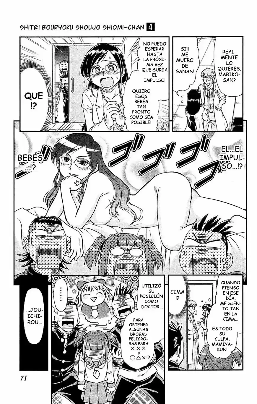 Shitei Bouryoku Shoujo Shiomi-chan - Capítulo 20 - Página 19 - LectorTMOo