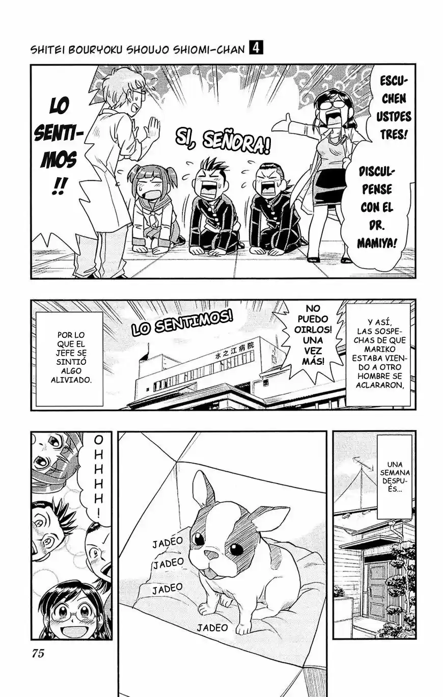 Shitei Bouryoku Shoujo Shiomi-chan - Capítulo 20 - Página 23 - LectorTMOo