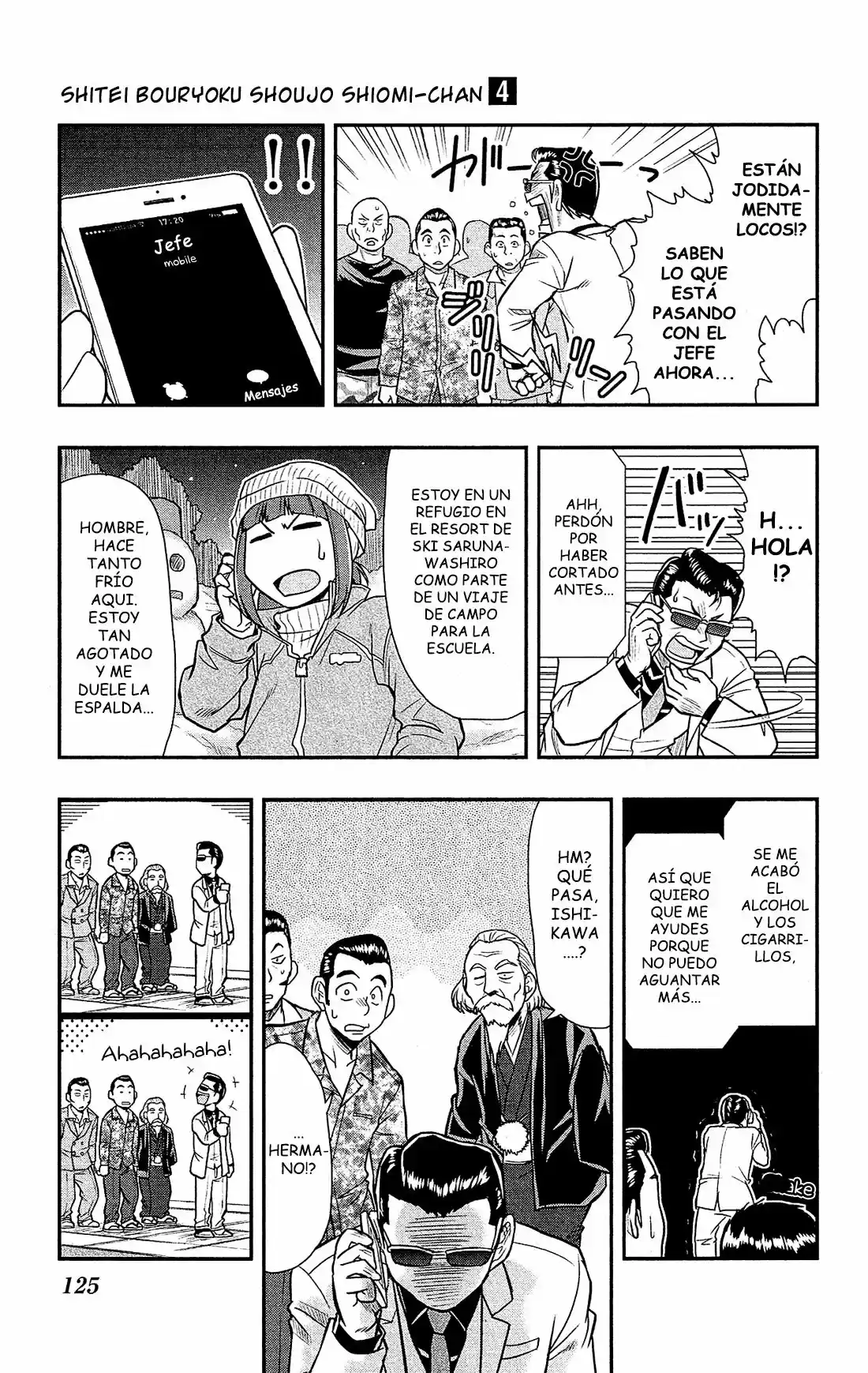 Shitei Bouryoku Shoujo Shiomi-chan - Capítulo 22 - Página 27 - LectorTMOo