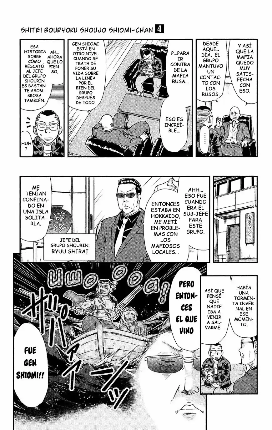 Shitei Bouryoku Shoujo Shiomi-chan - Capítulo 23 - Página 7 - LectorTMOo