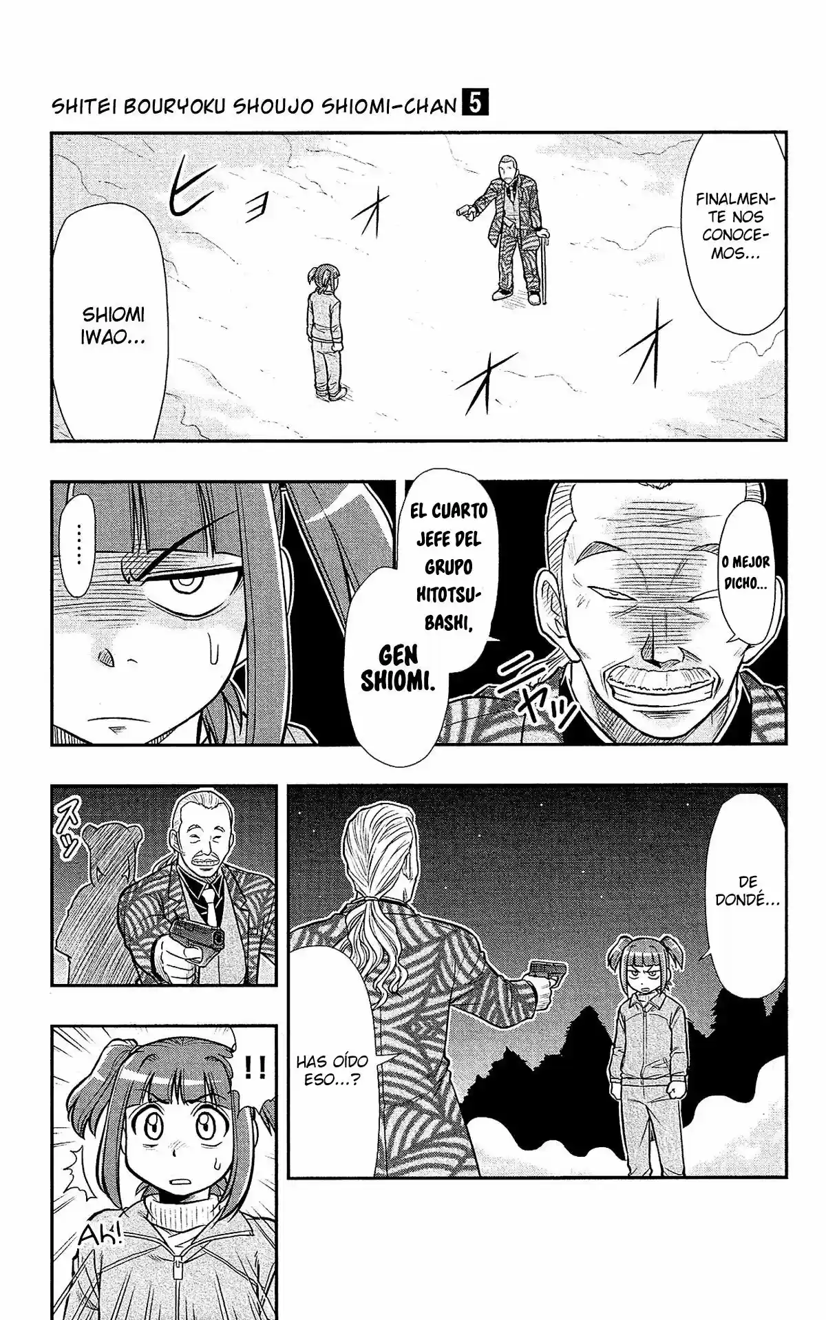 Shitei Bouryoku Shoujo Shiomi-chan - Capítulo 25 - Página 8 - LectorTMOo