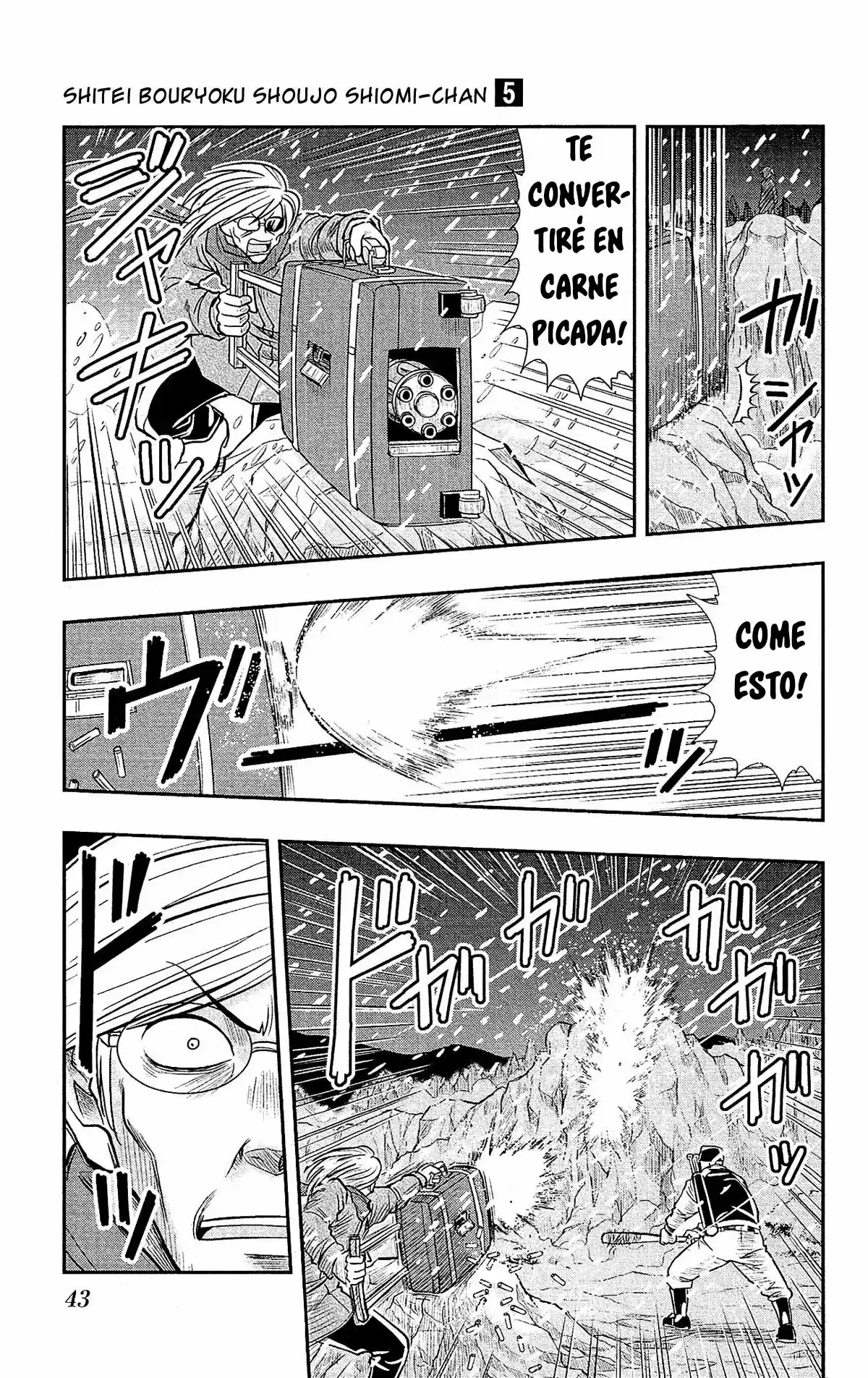 Shitei Bouryoku Shoujo Shiomi-chan - Capítulo 26 - Página 11 - LectorTMOo