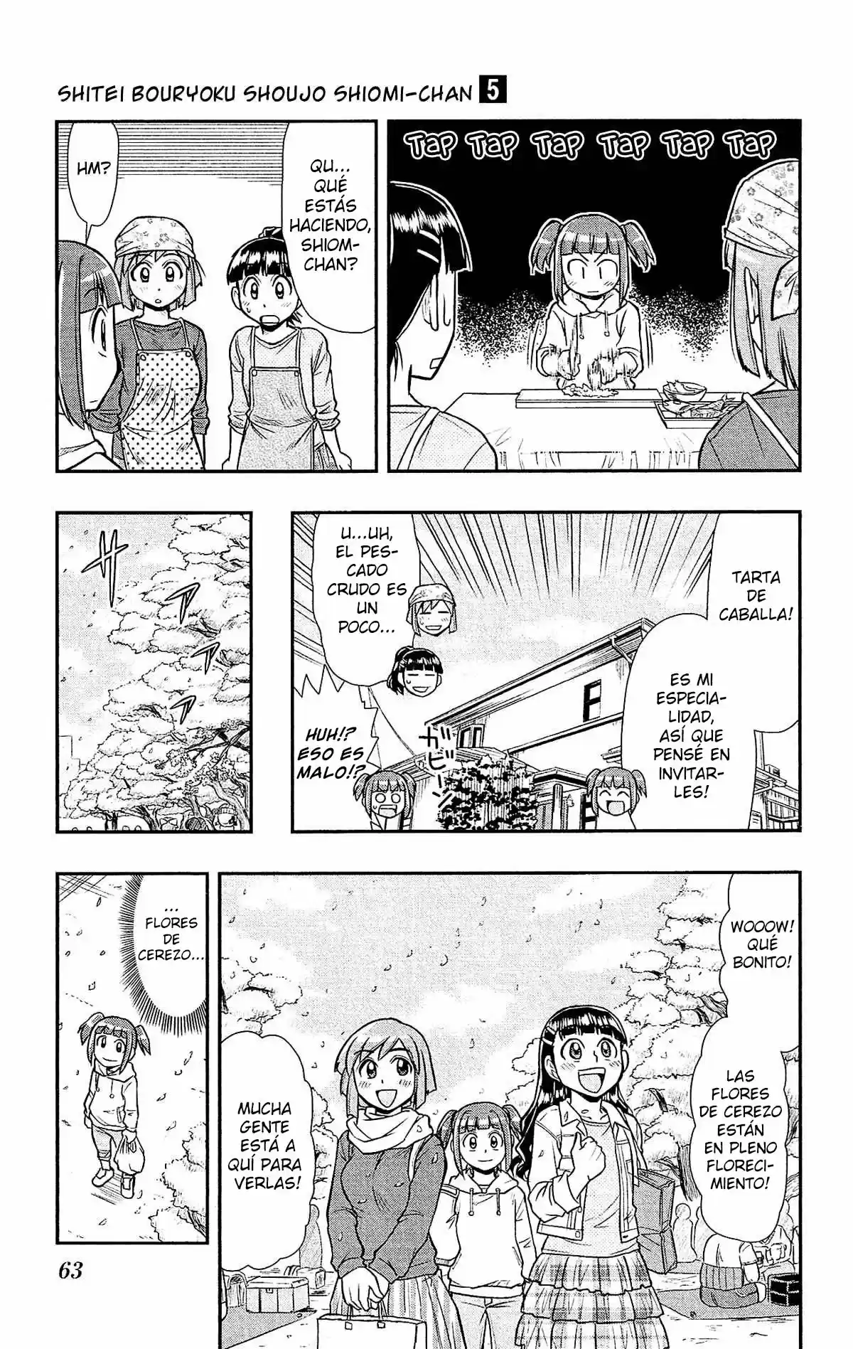 Shitei Bouryoku Shoujo Shiomi-chan - Capítulo 27 - Página 8 - LectorTMOo