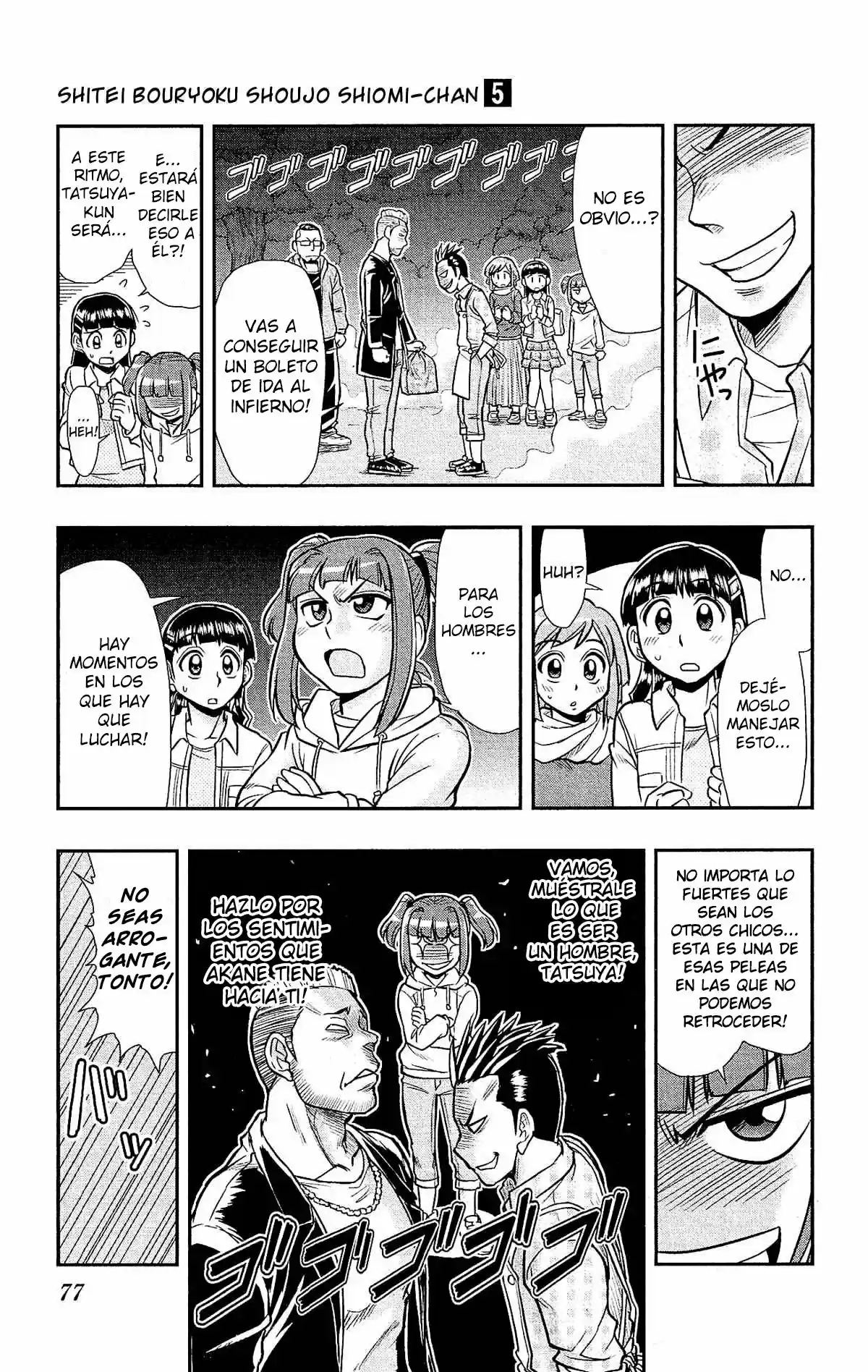 Shitei Bouryoku Shoujo Shiomi-chan - Capítulo 27 - Página 22 - LectorTMOo