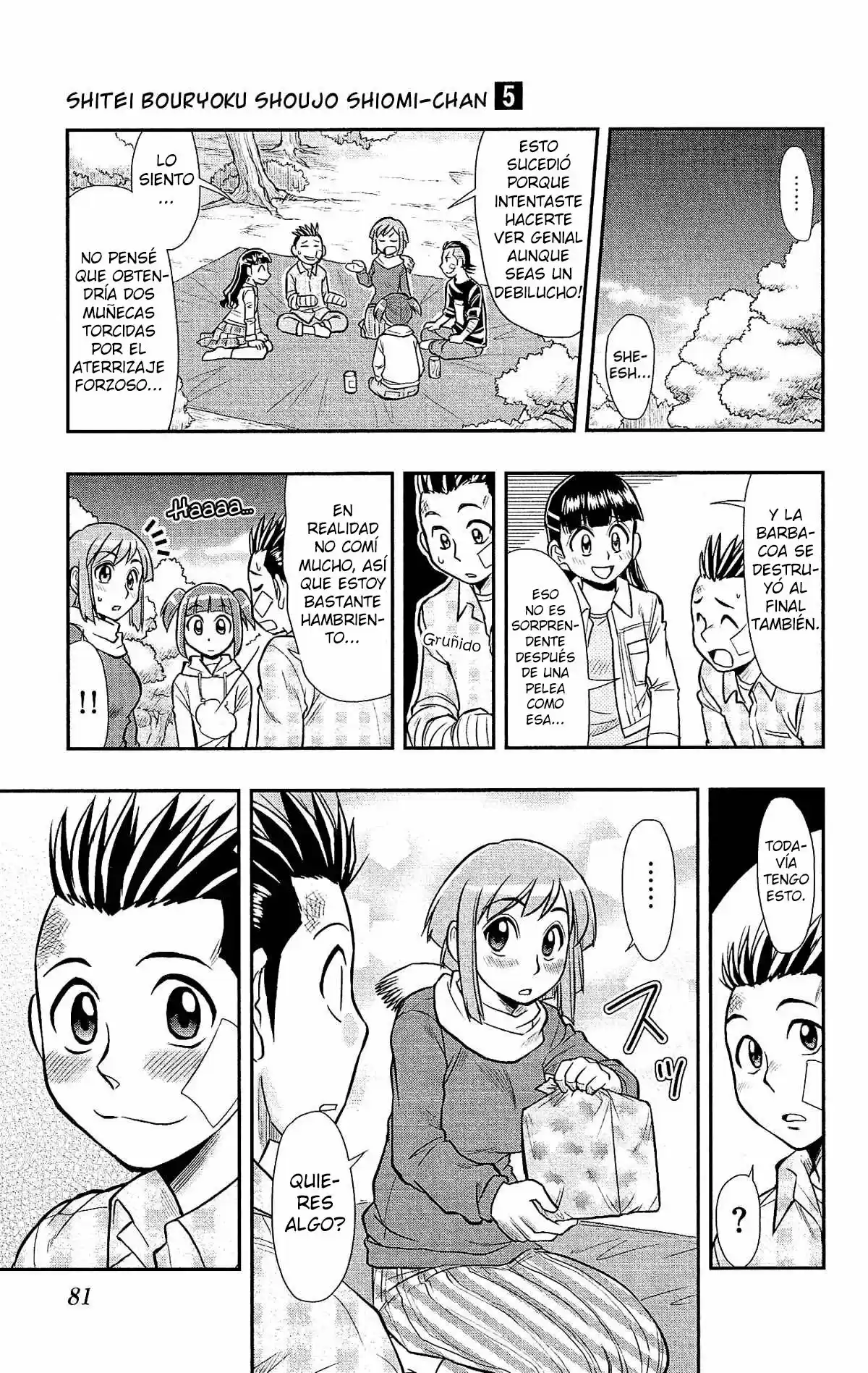 Shitei Bouryoku Shoujo Shiomi-chan - Capítulo 27 - Página 26 - LectorTMOo