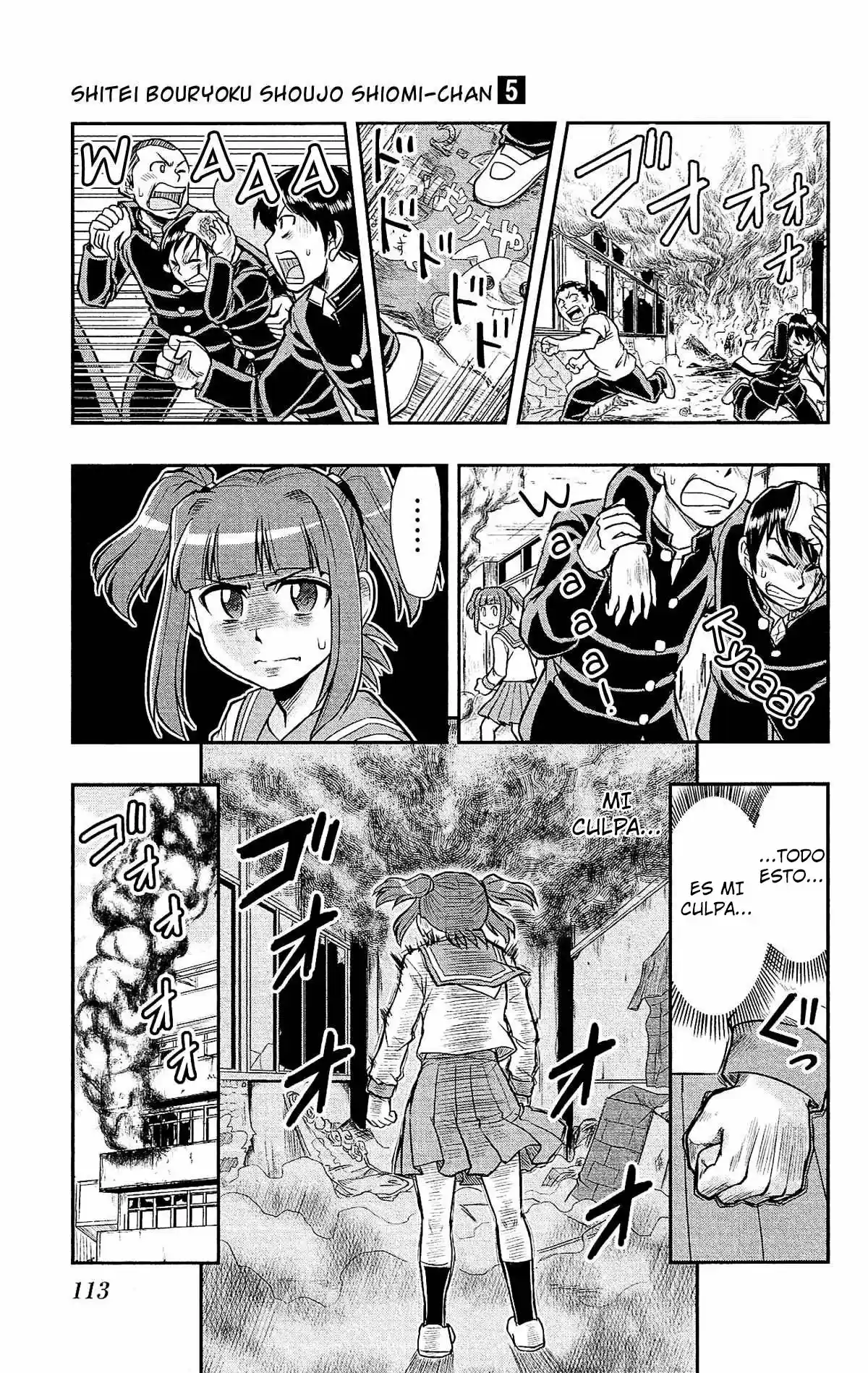 Shitei Bouryoku Shoujo Shiomi-chan - Capítulo 29 - Página 6 - LectorTMOo
