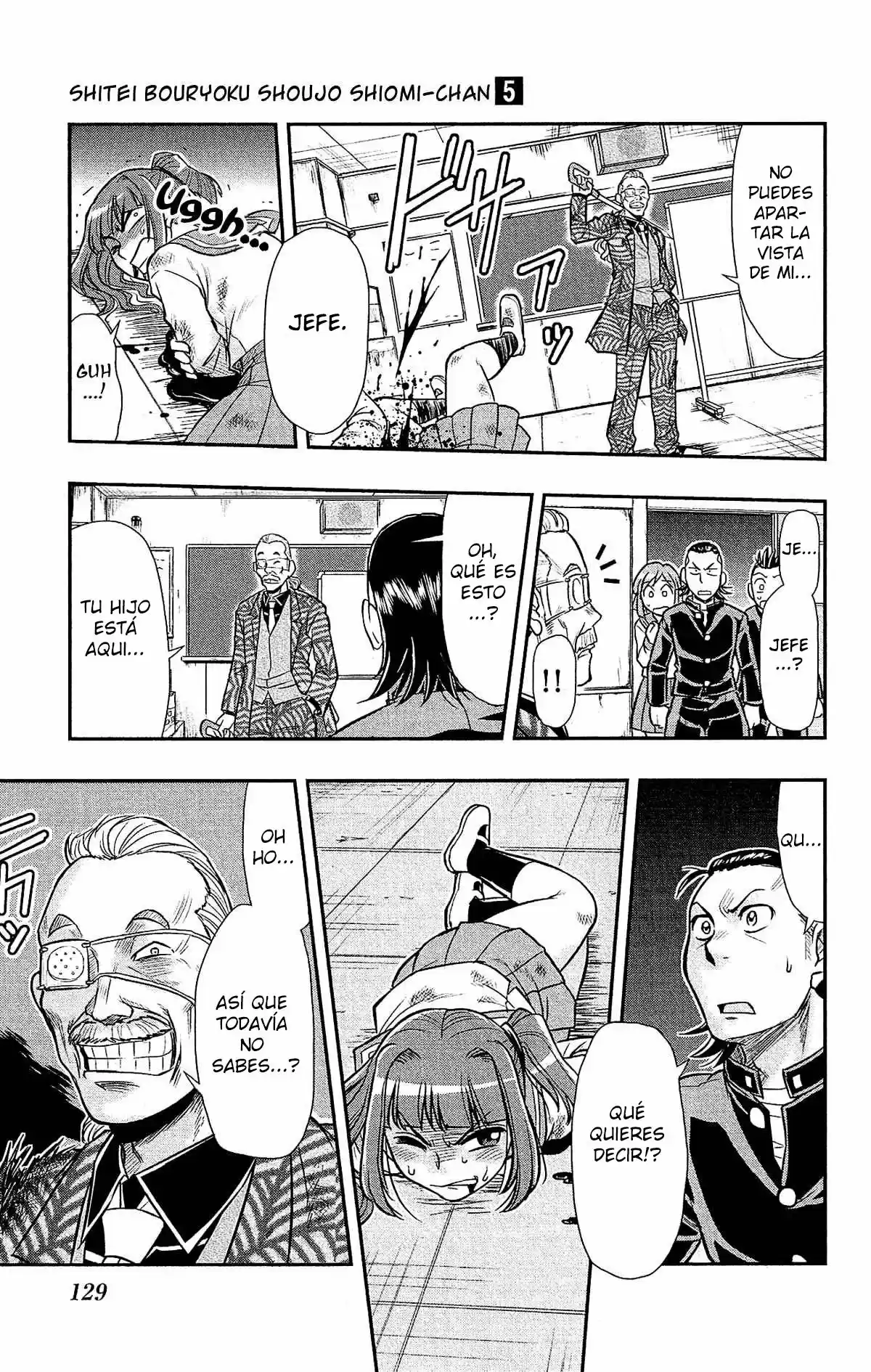 Shitei Bouryoku Shoujo Shiomi-chan - Capítulo 29 - Página 22 - LectorTMOo