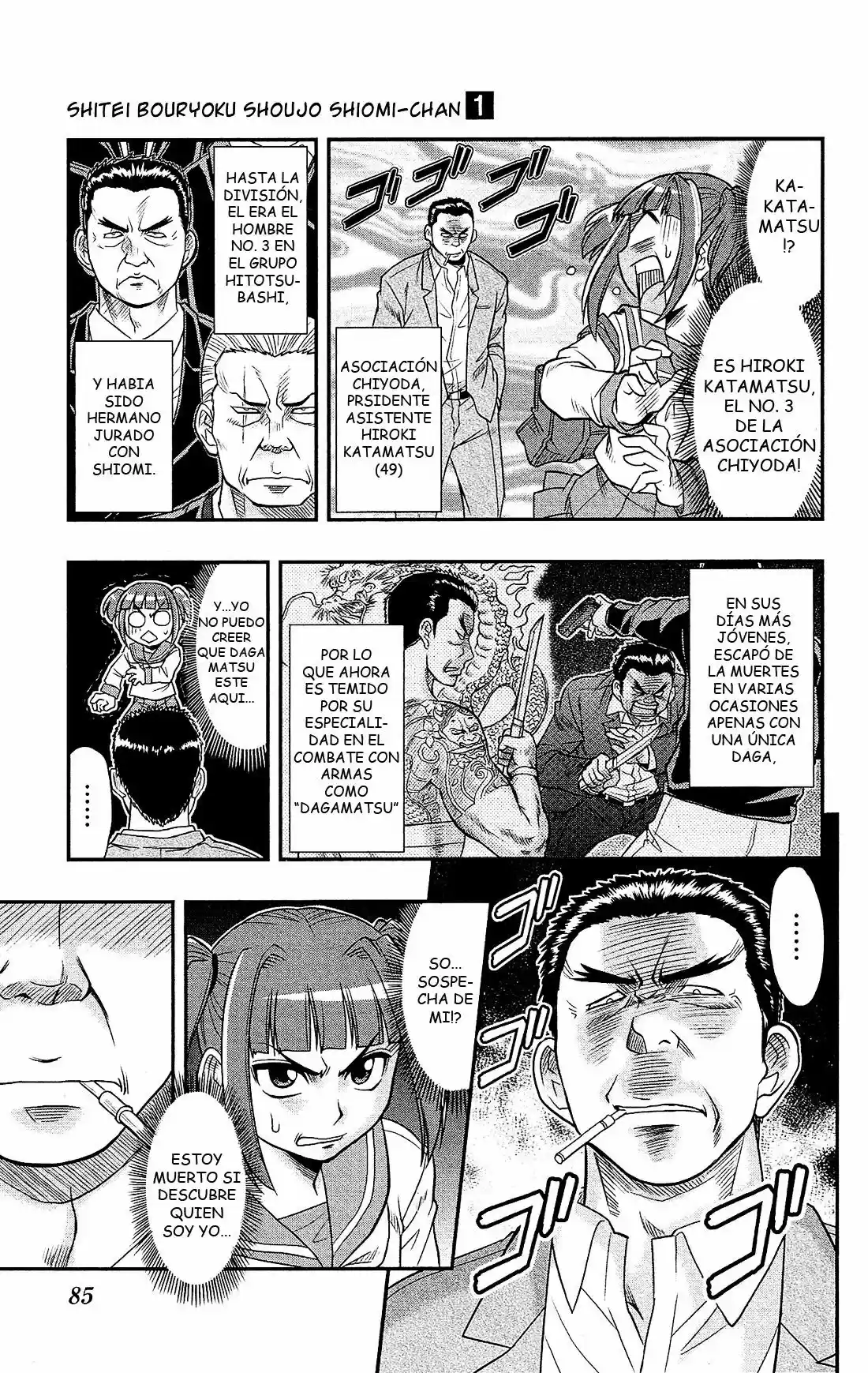 Shitei Bouryoku Shoujo Shiomi-chan - Capítulo 3 - Página 11 - LectorTMOo