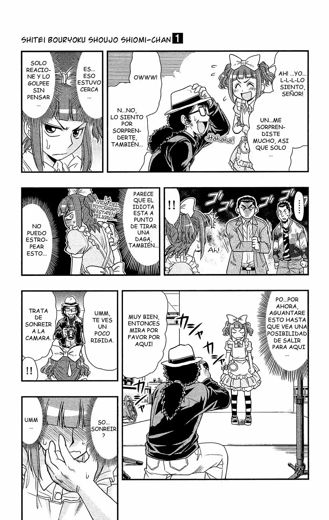 Shitei Bouryoku Shoujo Shiomi-chan - Capítulo 3 - Página 15 - LectorTMOo