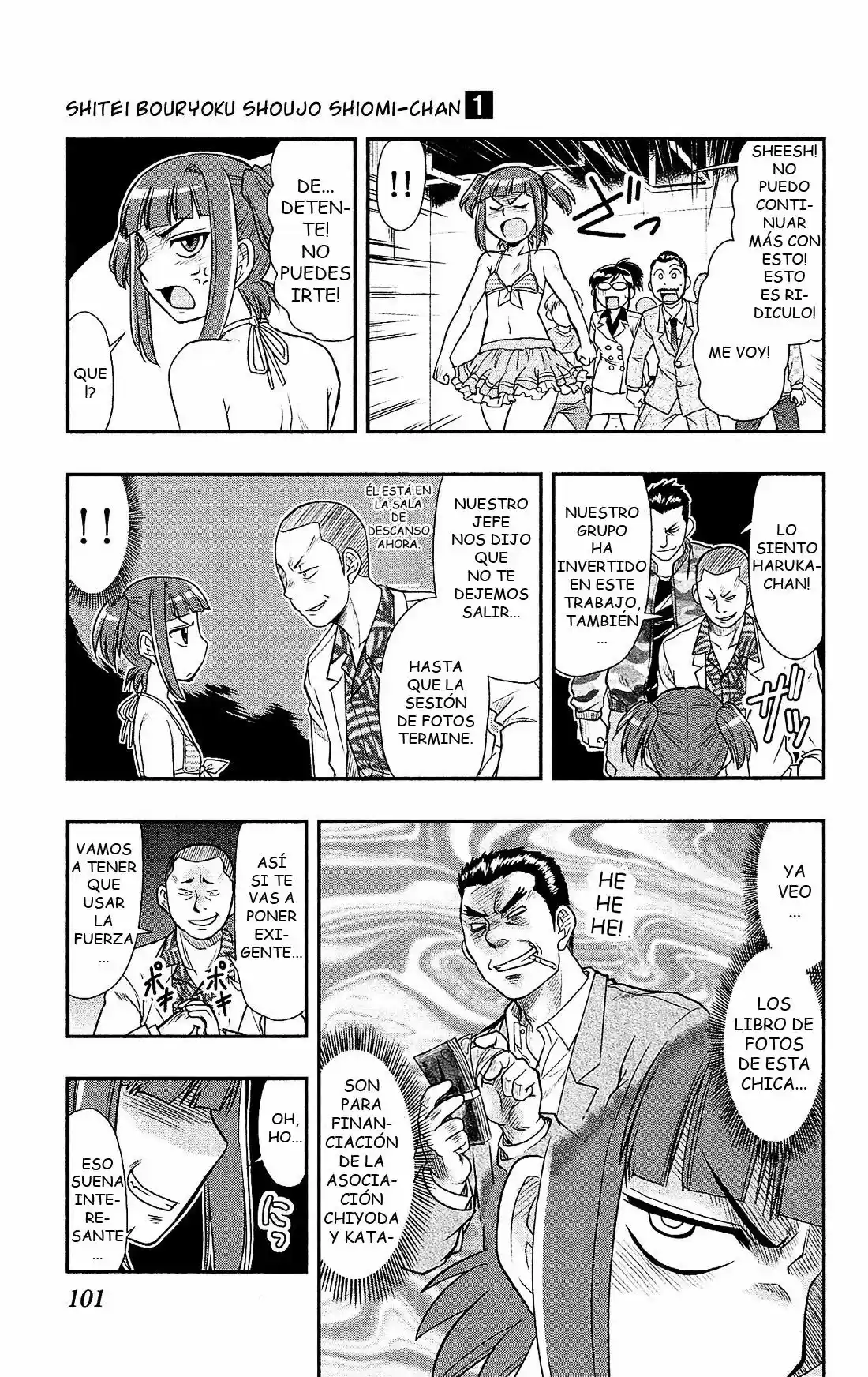 Shitei Bouryoku Shoujo Shiomi-chan - Capítulo 3 - Página 27 - LectorTMOo