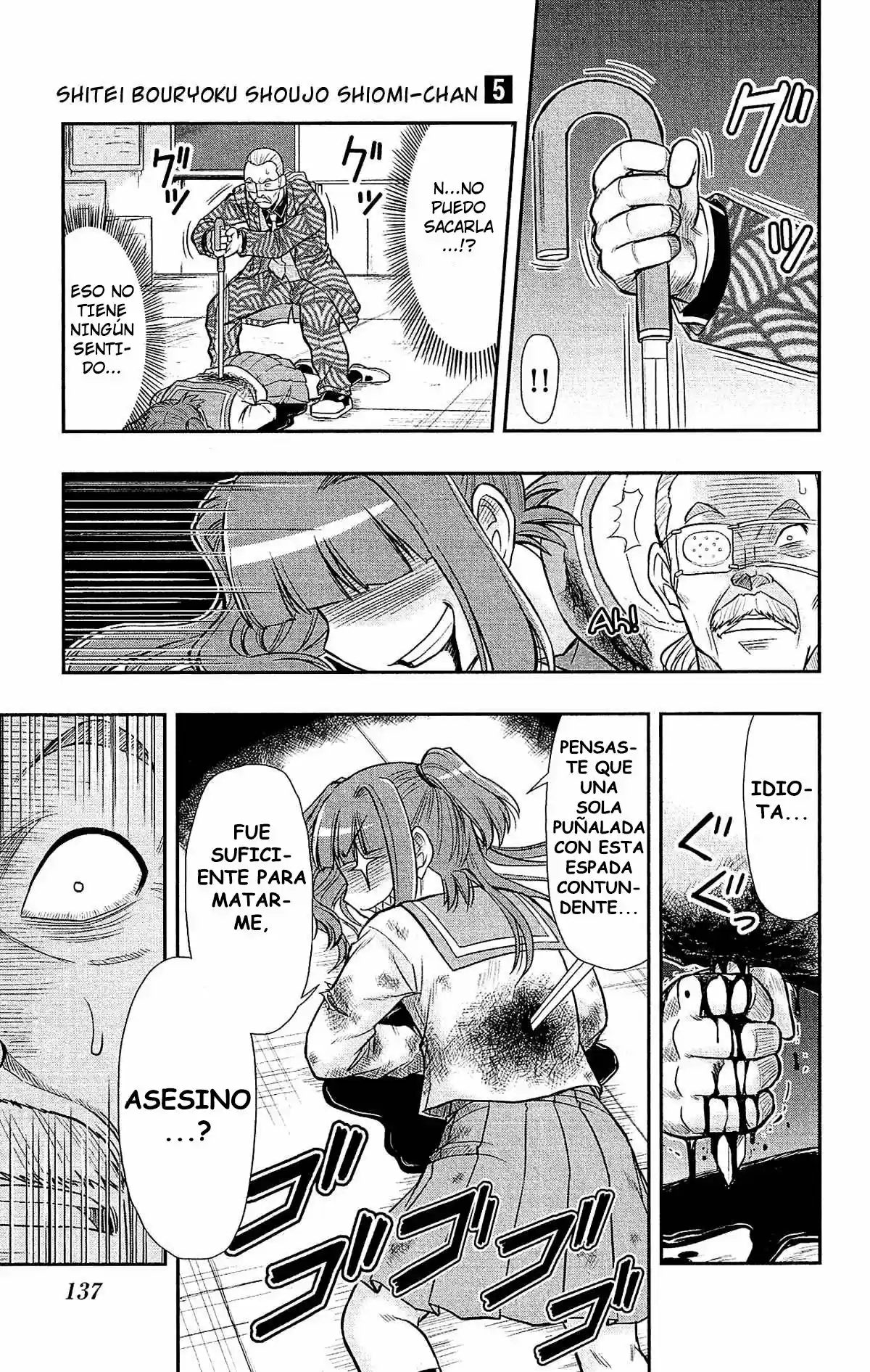 Shitei Bouryoku Shoujo Shiomi-chan - Capítulo 30 - Página 4 - LectorTMOo