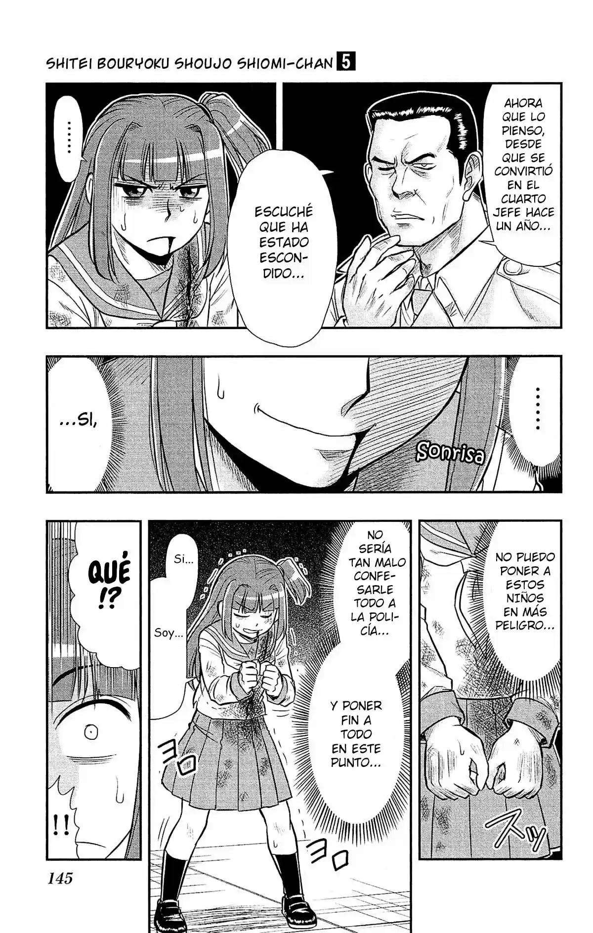 Shitei Bouryoku Shoujo Shiomi-chan - Capítulo 30 - Página 11 - LectorTMOo