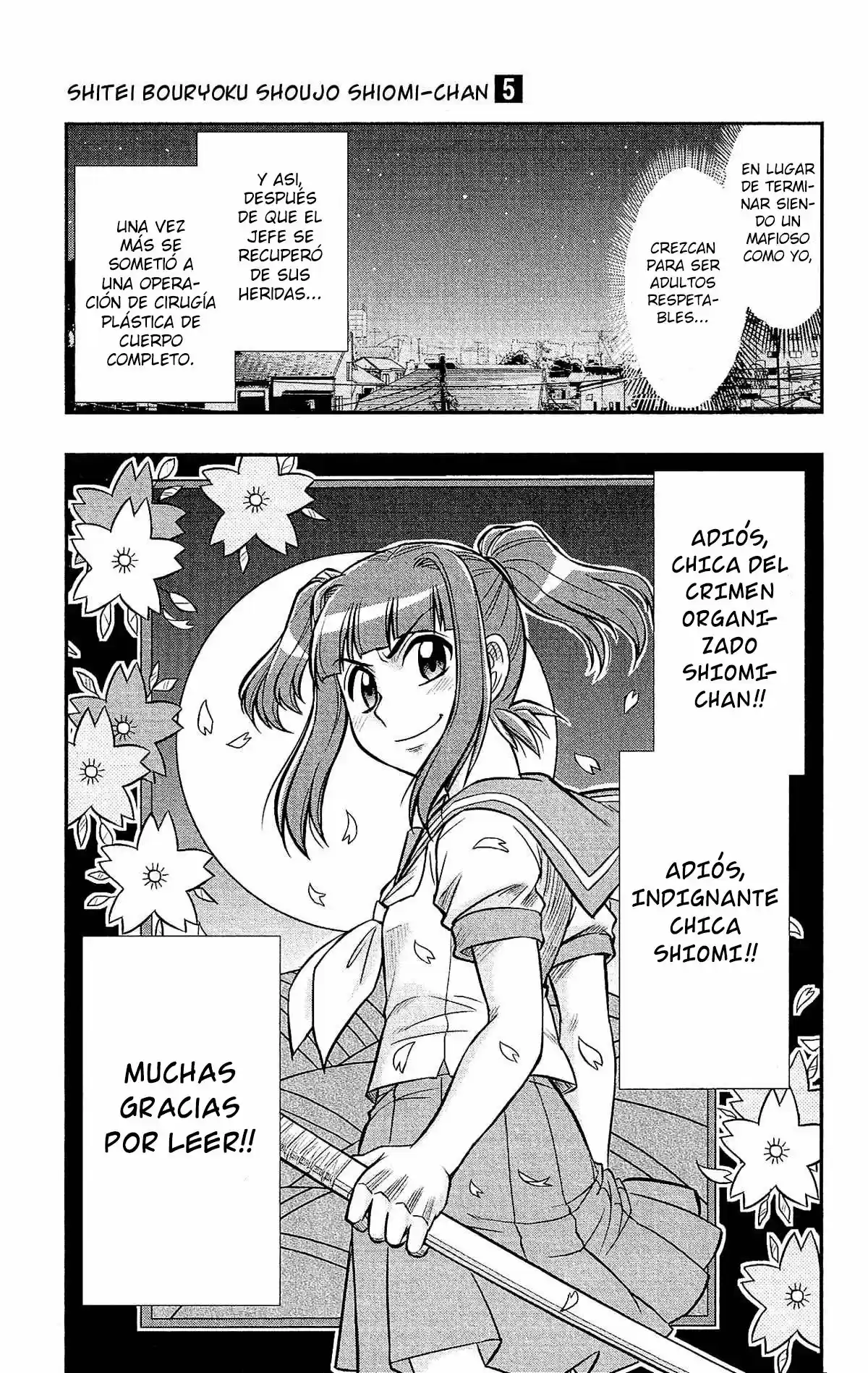 Shitei Bouryoku Shoujo Shiomi-chan - Capítulo 30 - Página 23 - LectorTMOo