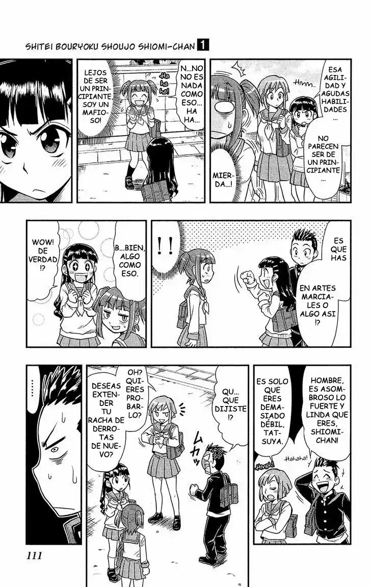Shitei Bouryoku Shoujo Shiomi-chan - Capítulo 4 - Página 9 - LectorTMOo