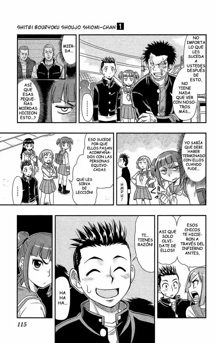 Shitei Bouryoku Shoujo Shiomi-chan - Capítulo 4 - Página 13 - LectorTMOo