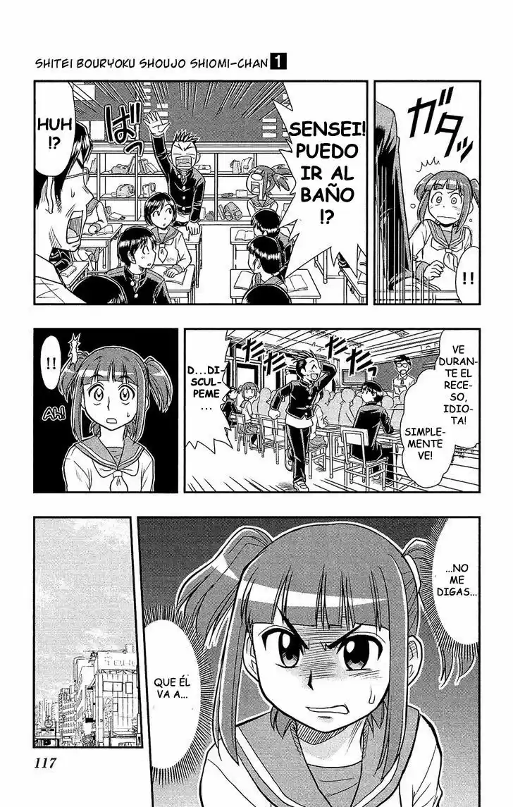 Shitei Bouryoku Shoujo Shiomi-chan - Capítulo 4 - Página 15 - LectorTMOo