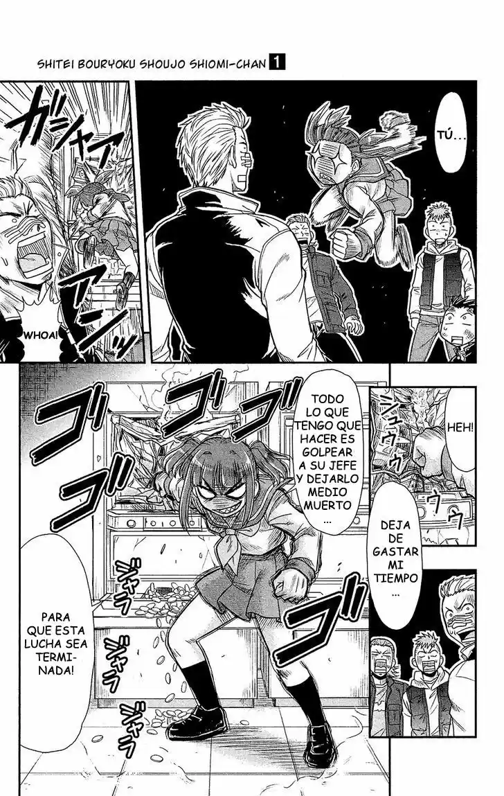 Shitei Bouryoku Shoujo Shiomi-chan - Capítulo 4 - Página 23 - LectorTMOo
